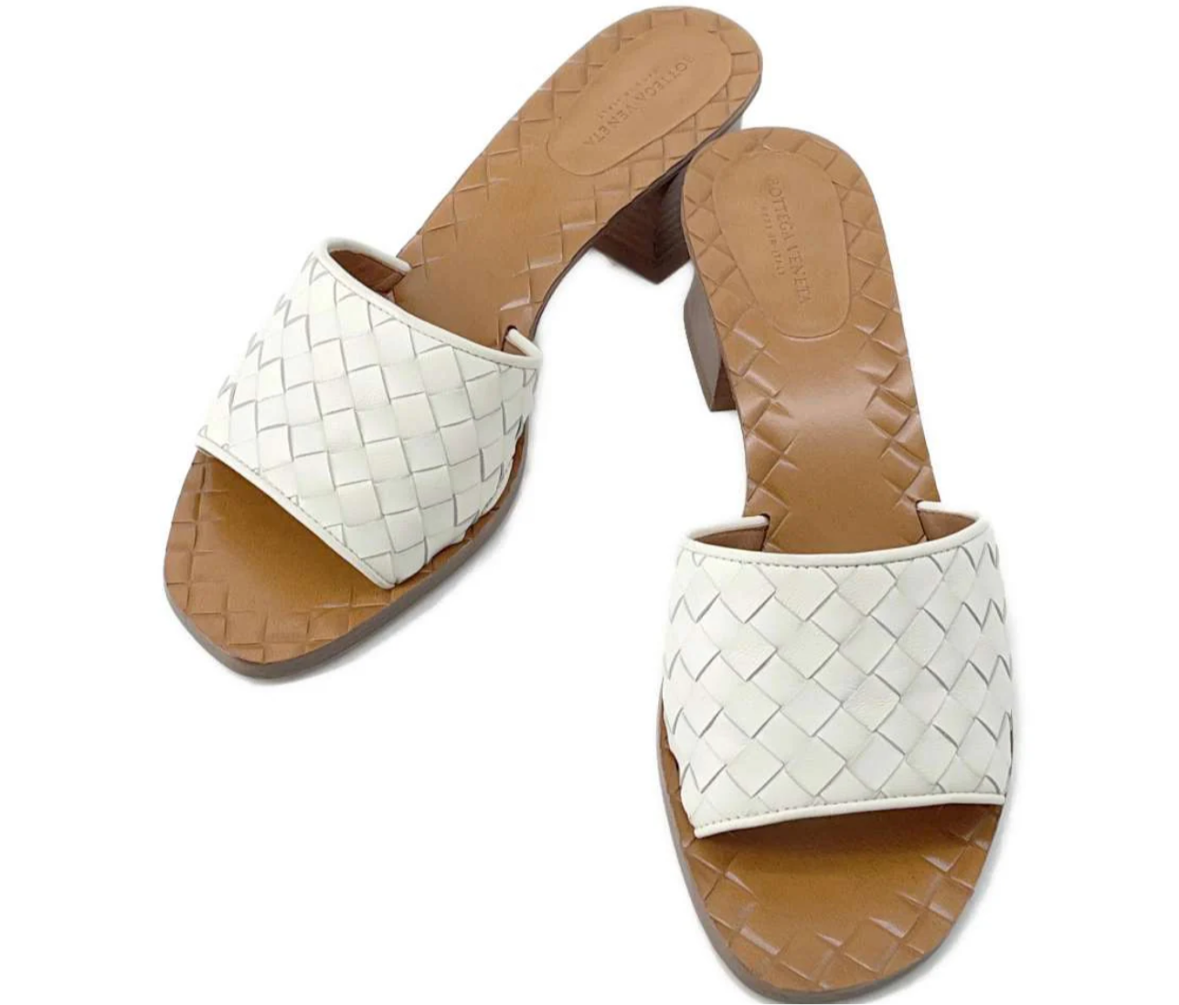 Bottega Veneta Interciato Mules