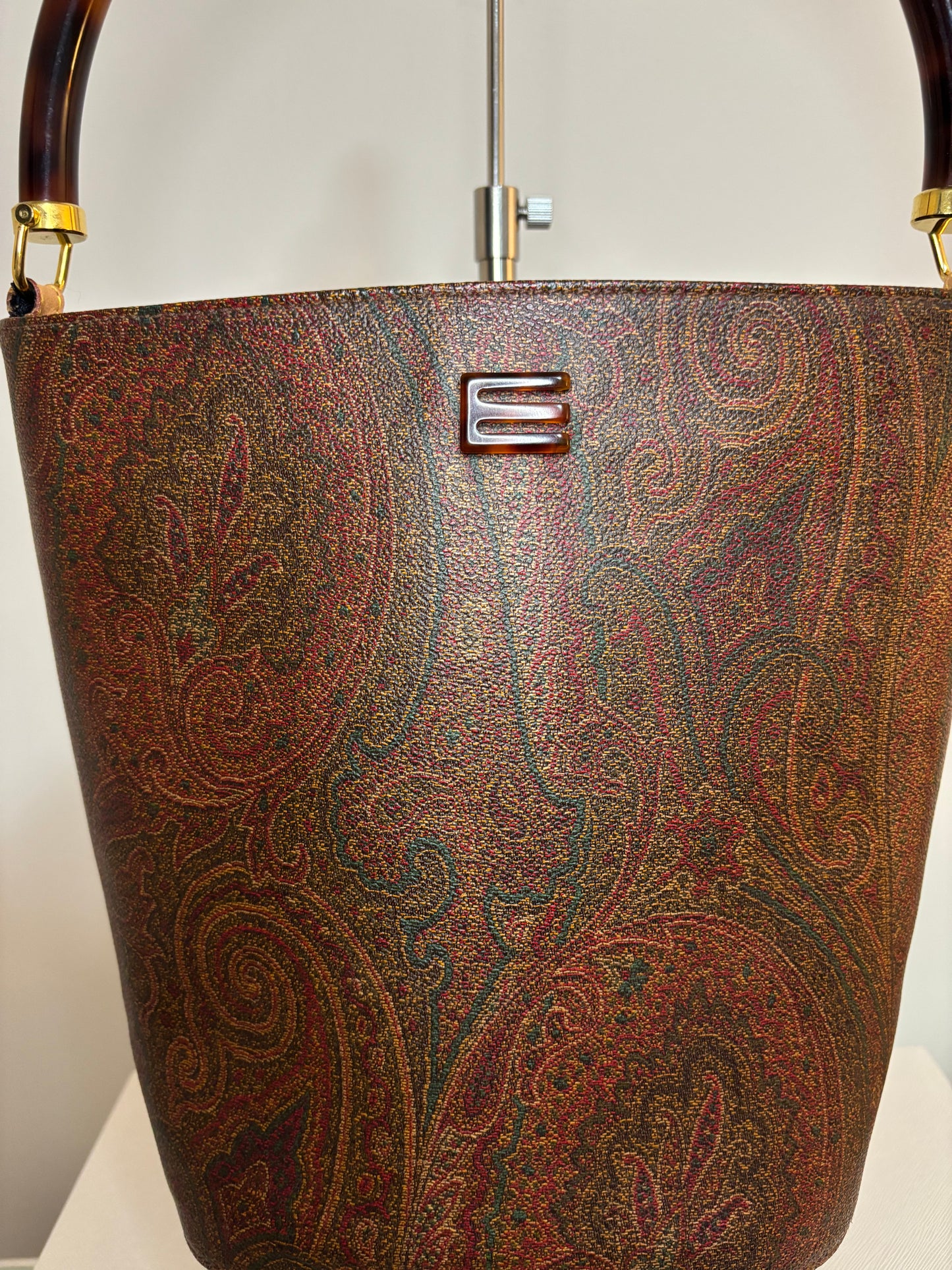 Etro Top Handle Bucket Bag
