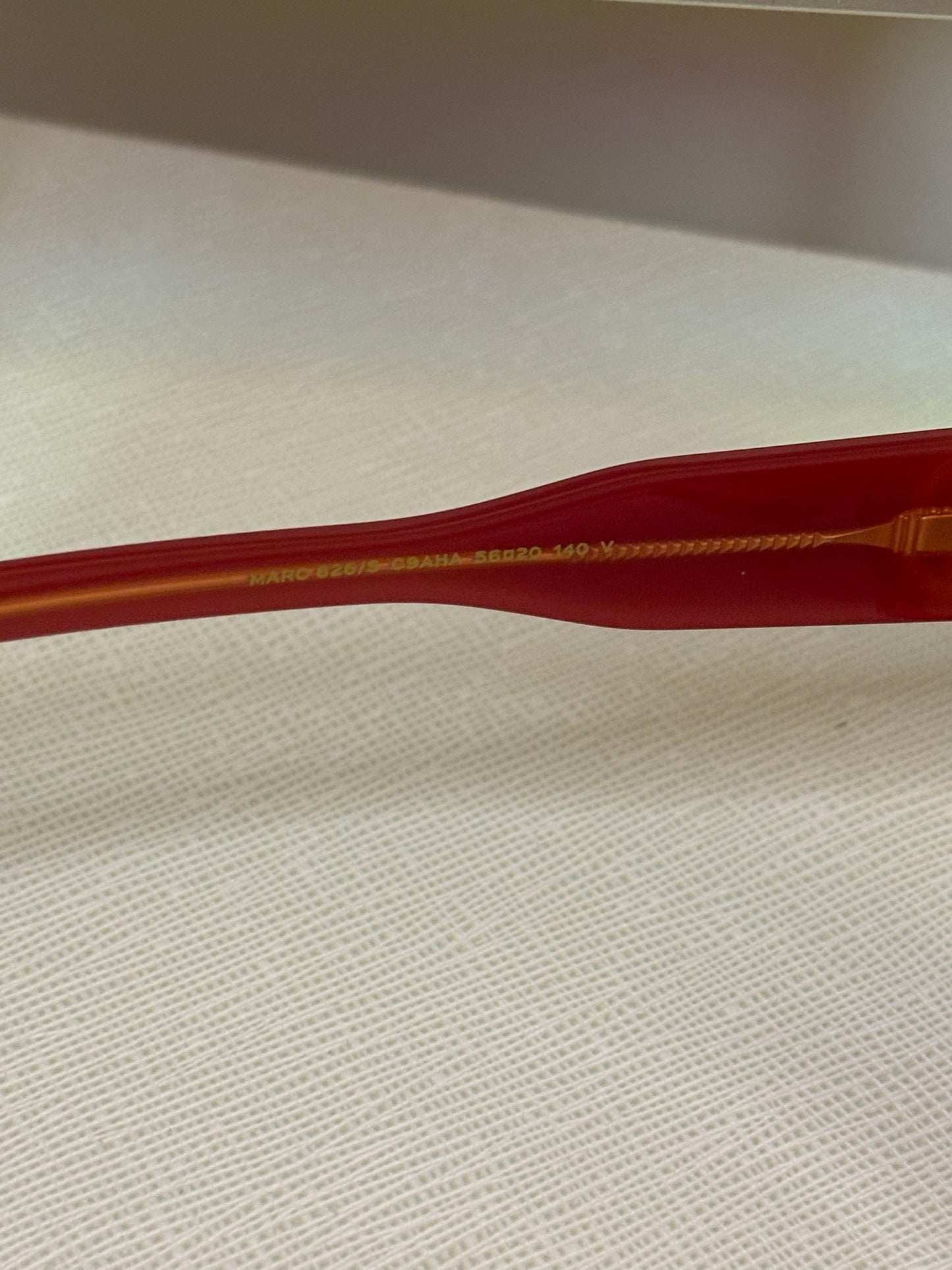 Marc Jacobs Red Sun Glasses
