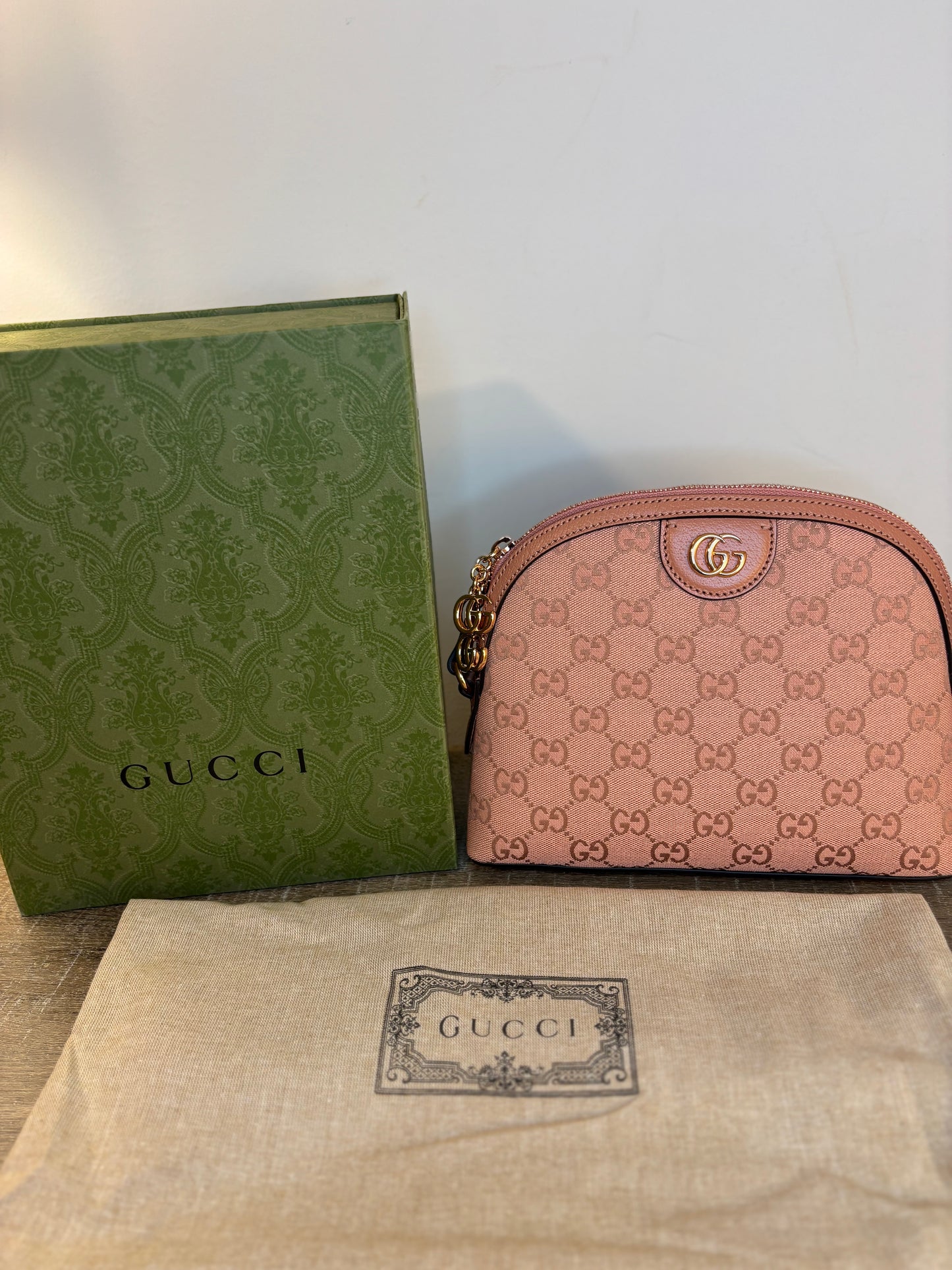 Gucci Ophidia Pink Crossbody Bag