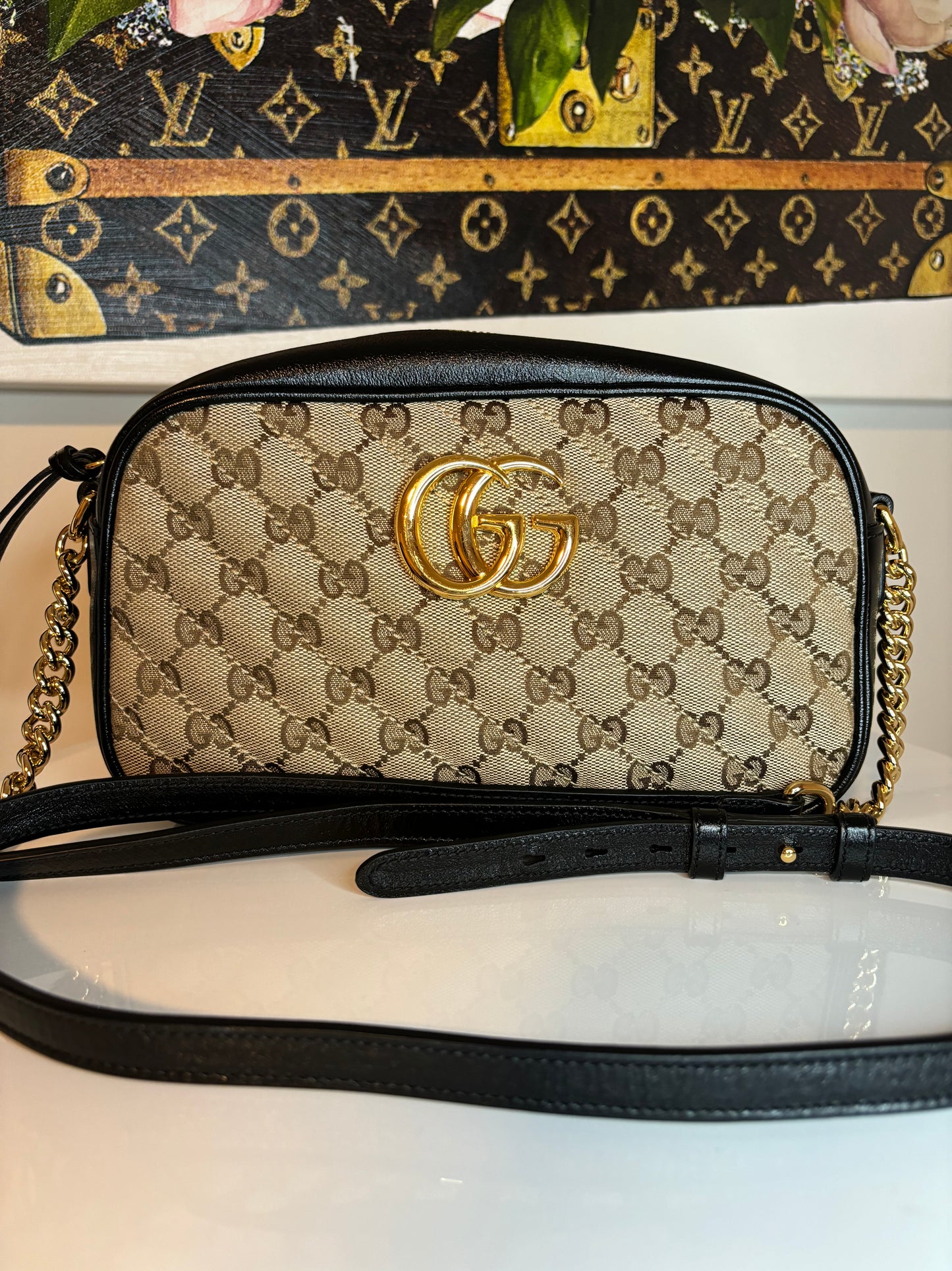 Gucci Marmont Quilted Camera Bag