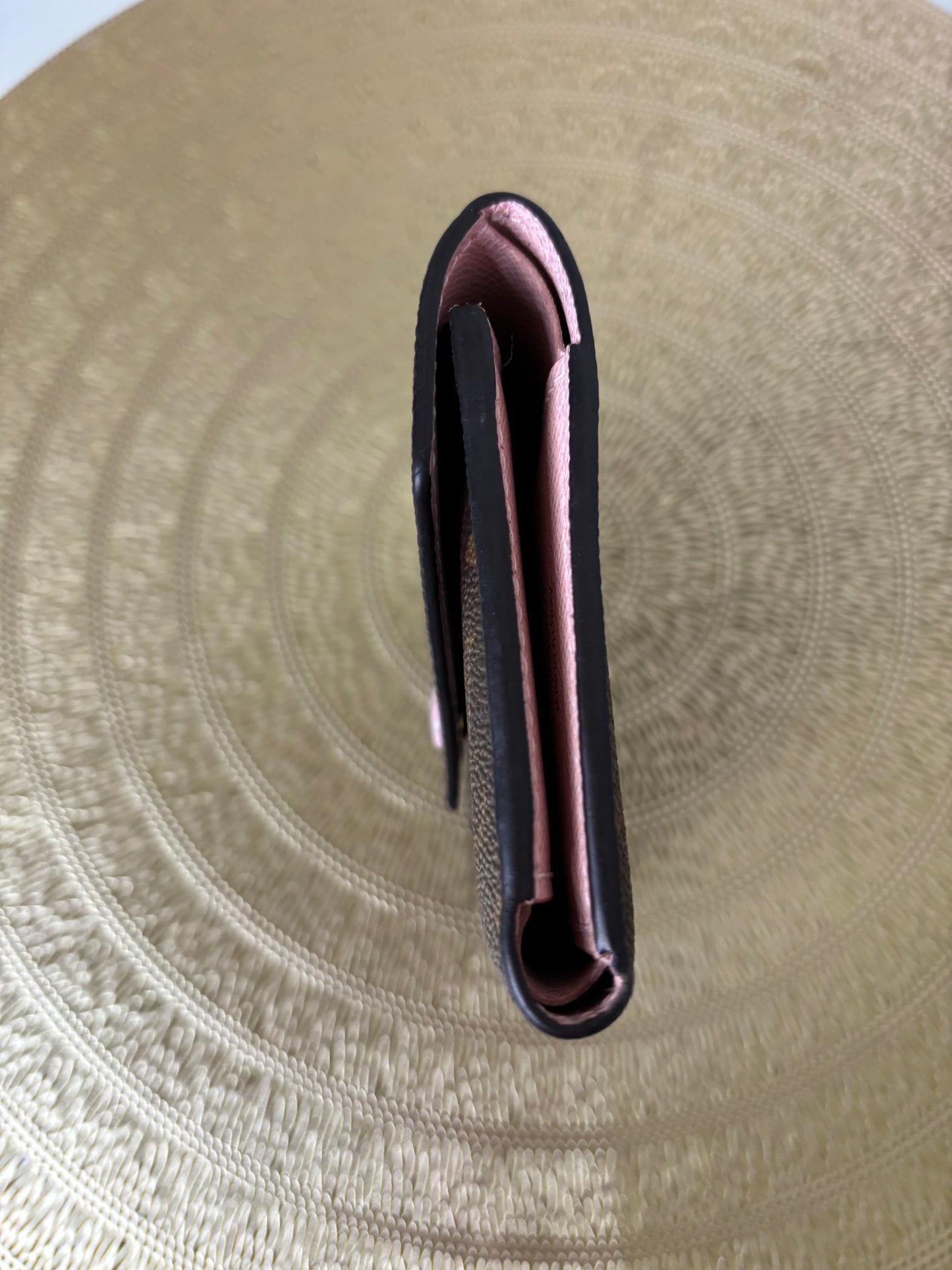 Louis Vuitton Rose Ballerine Victorine Wallet