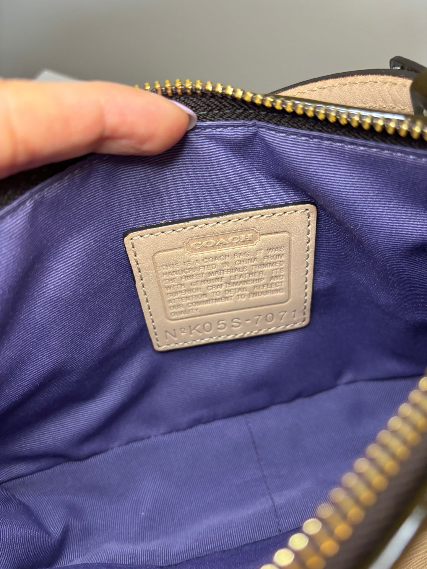 Coach Patchwork Pochette Bag