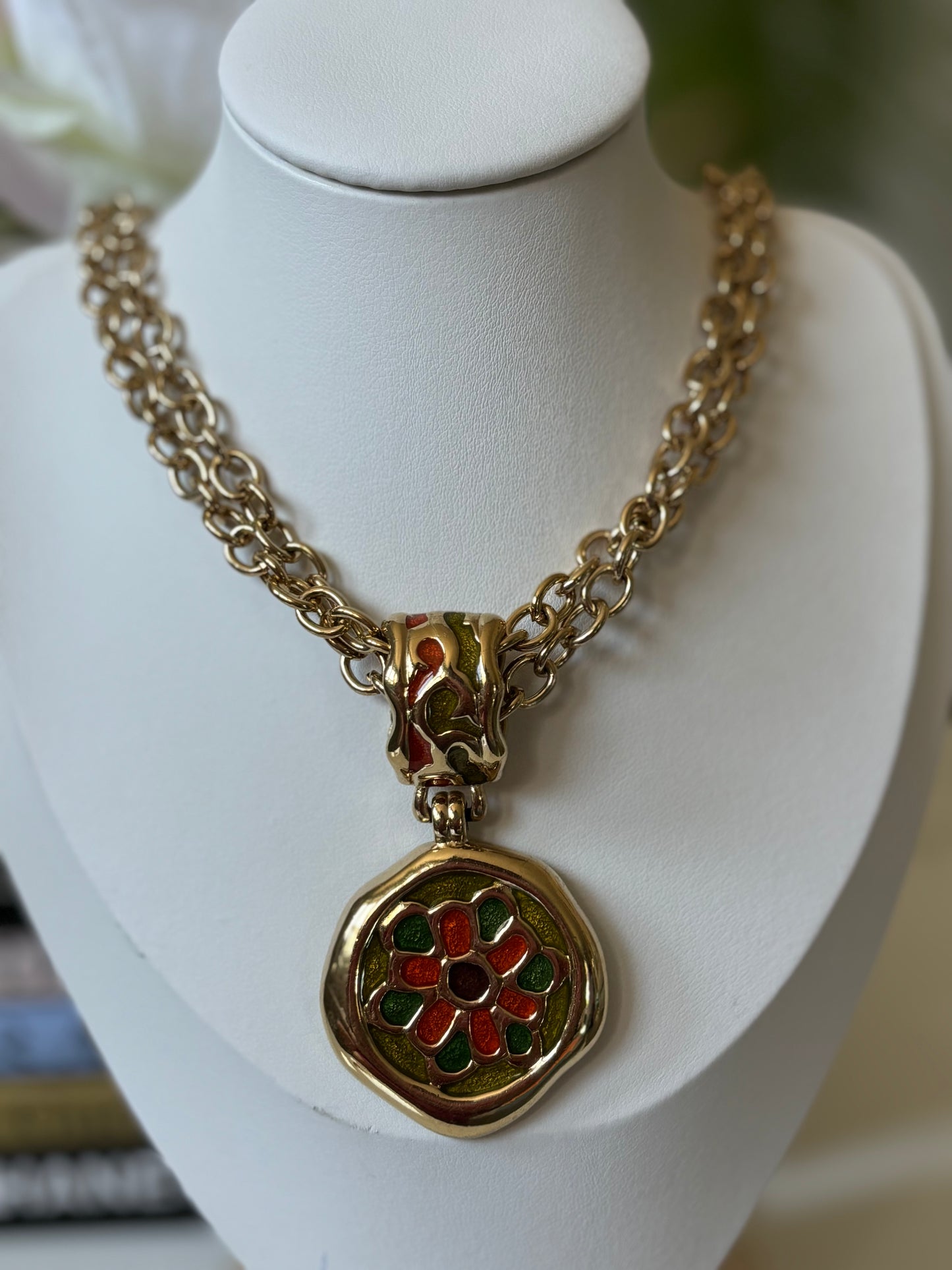 Givenchy Long Statement Necklace