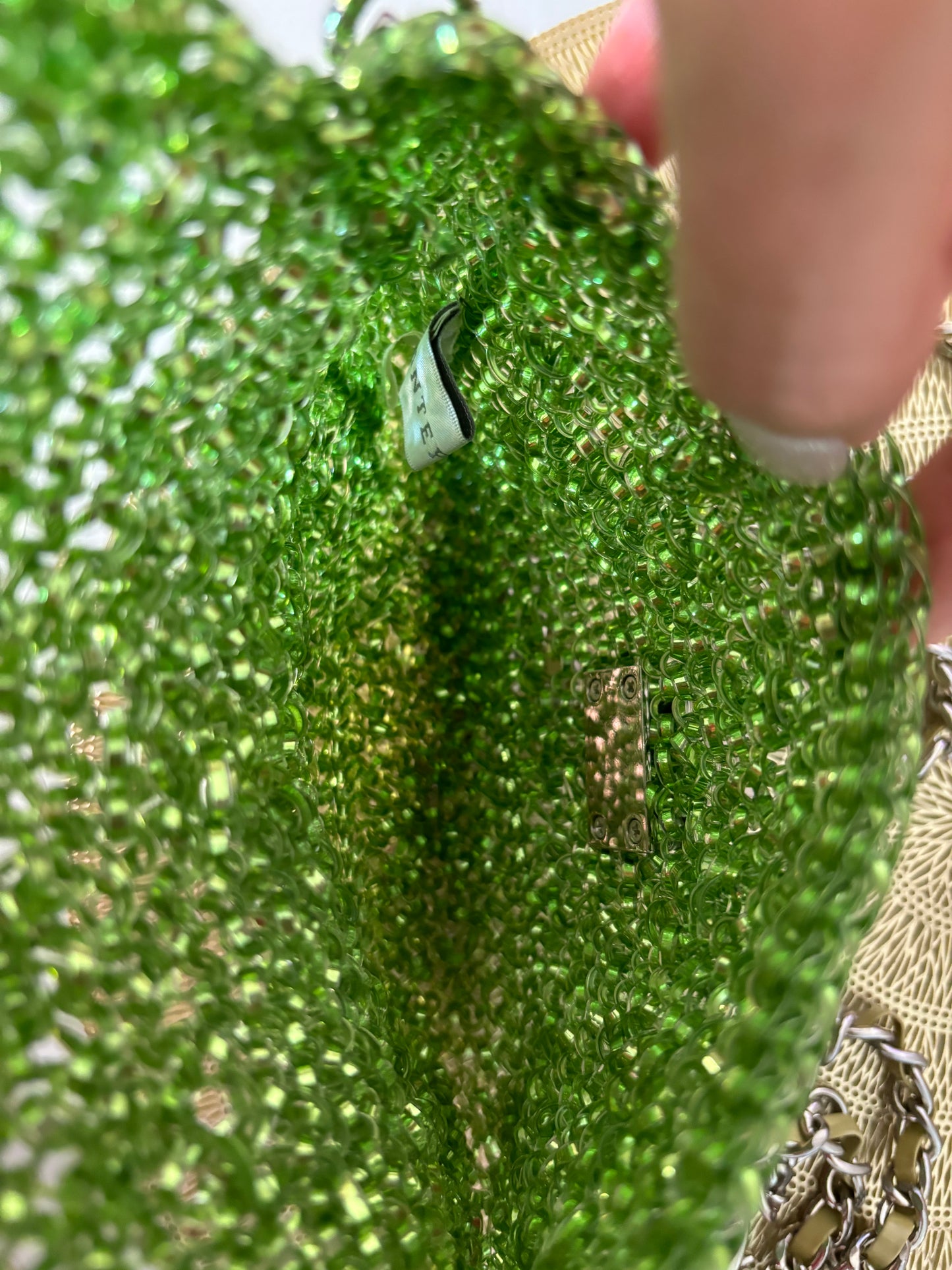 Anteprime Green Crossbody Bag