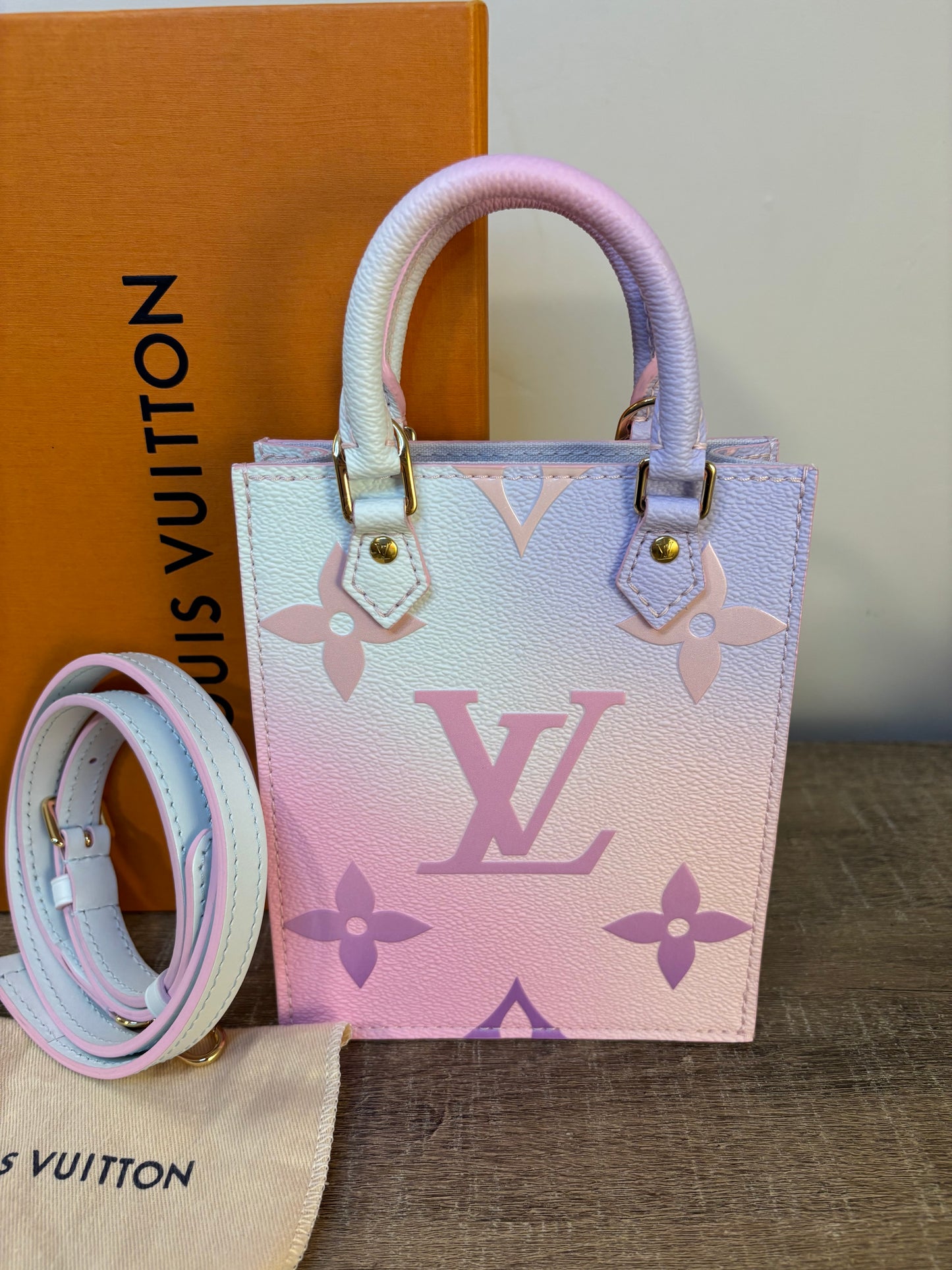 For Kailey-Louis Vuitton Spring in the City Petite Sac Plat
