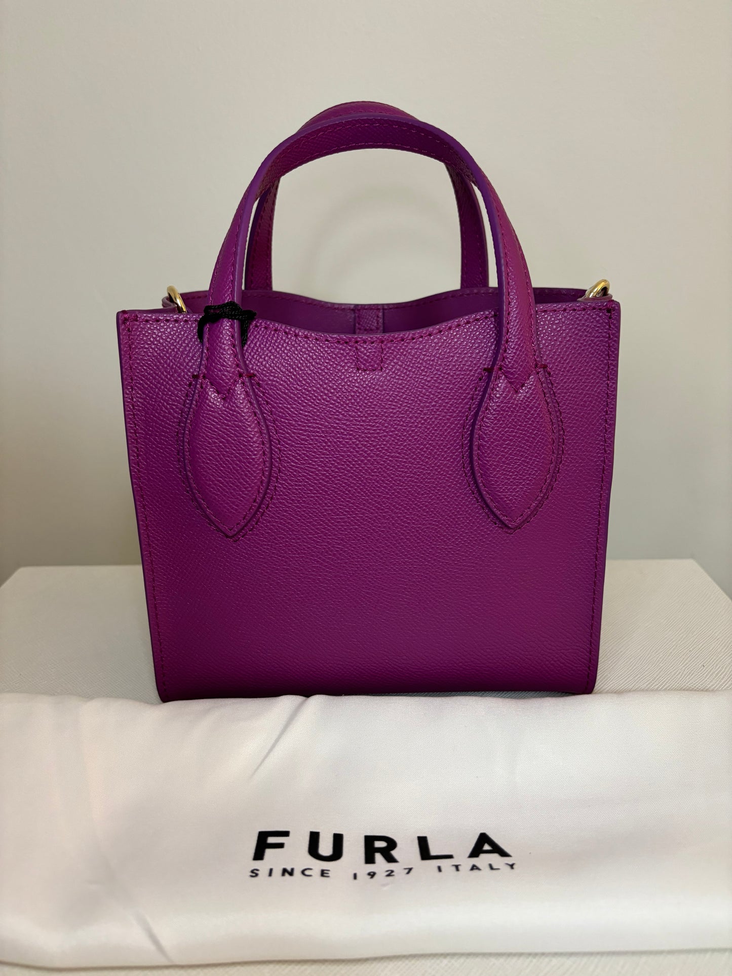Furla Purple Fuchsia Top Handle & Crossbody