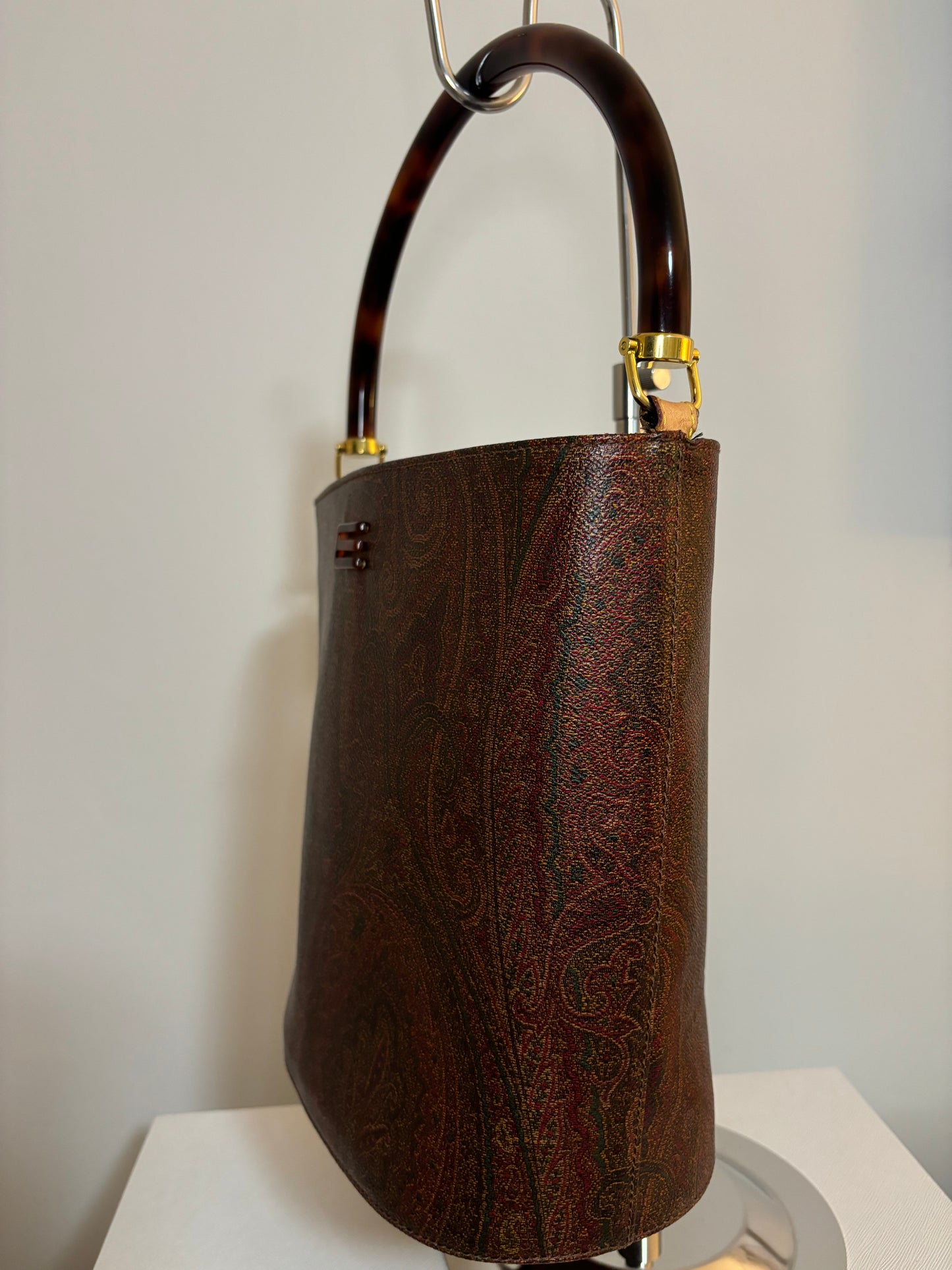 Etro Top Handle Bucket Bag