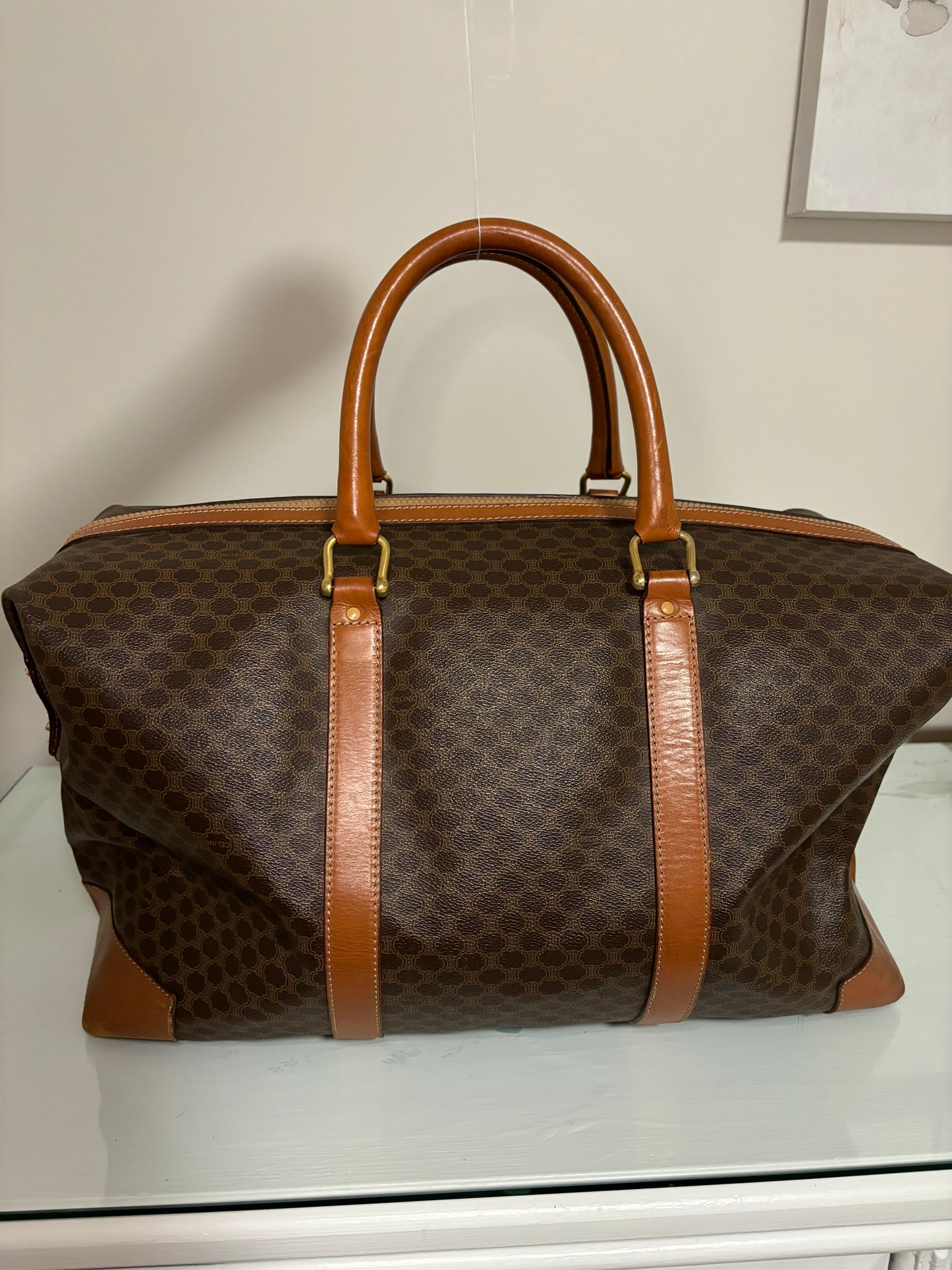 Celine Set of Two: 46 cm Travel Bag & Large Tote Bag