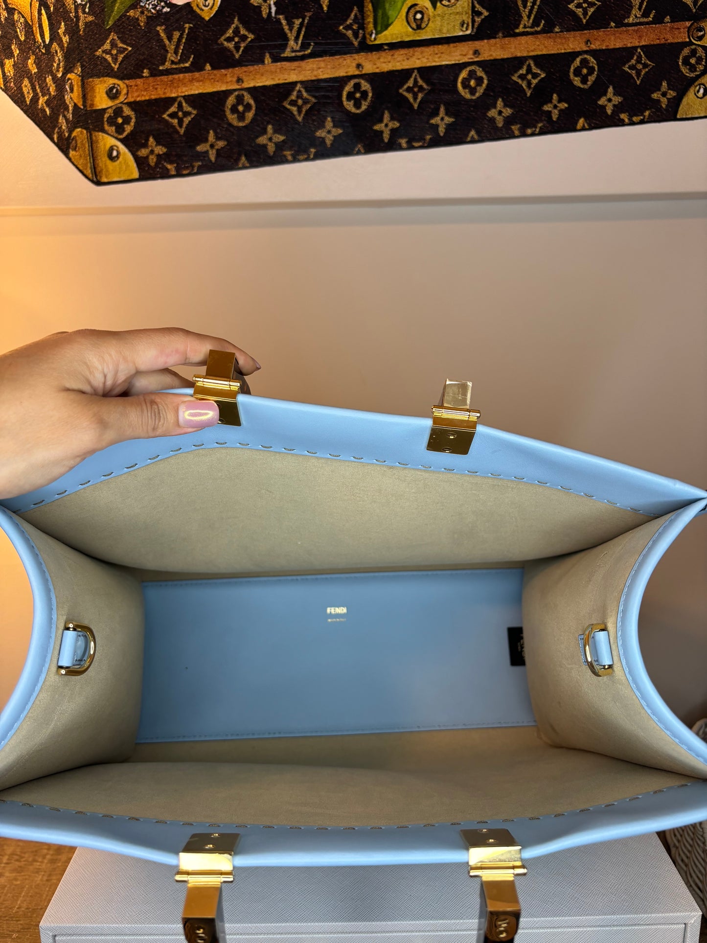 Fendi Medium Sunshine Tote Bag