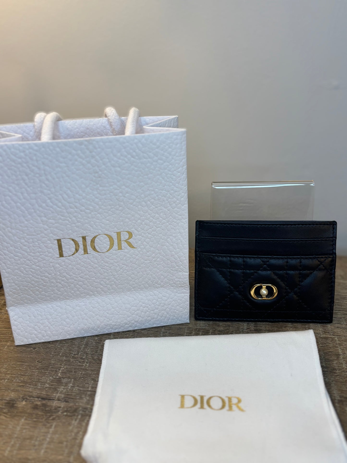Dior Freesia Card Wallet