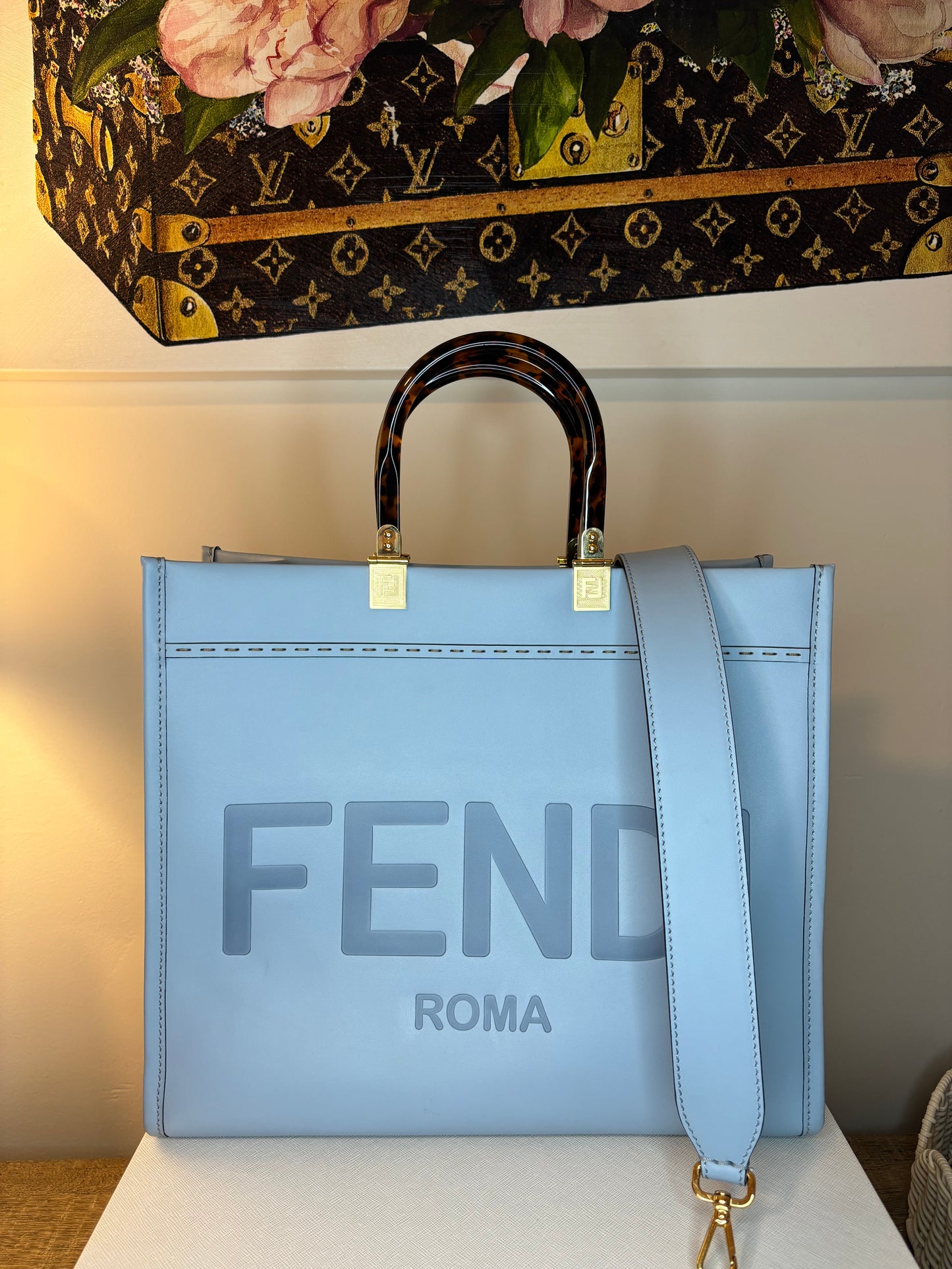 Fendi Medium Sunshine Tote Bag