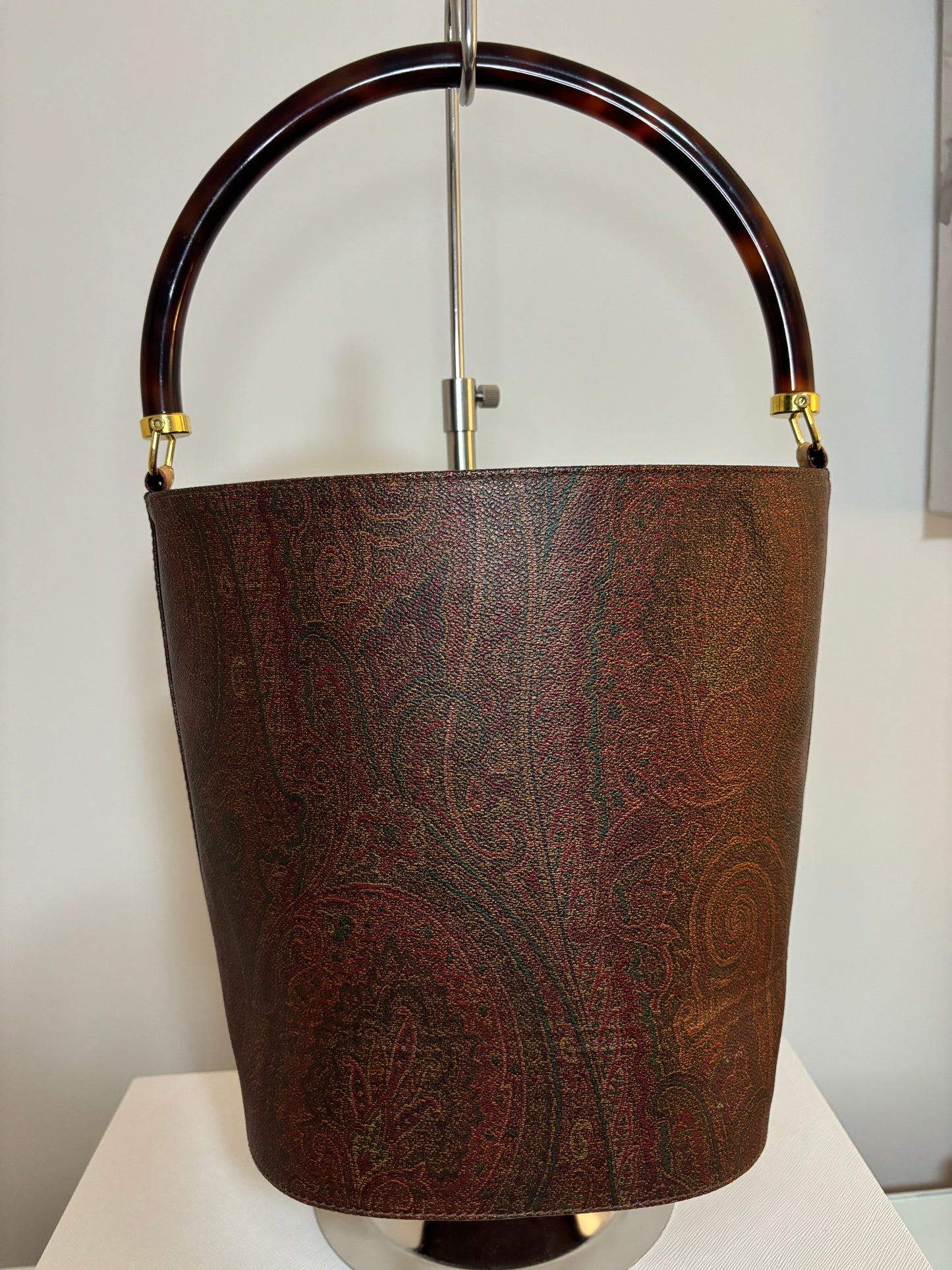 Etro Top Handle Bucket Bag