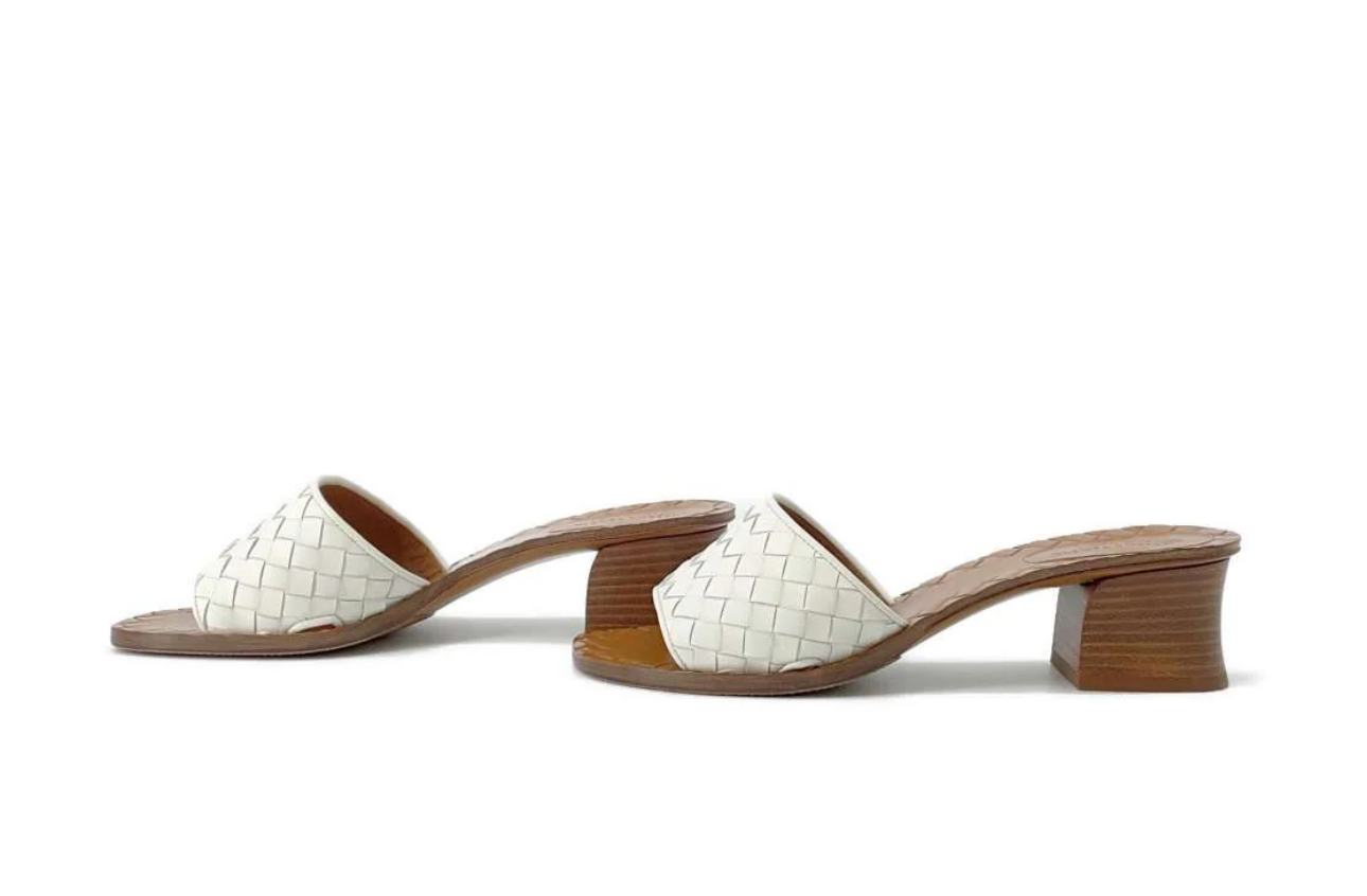 Bottega Veneta Interciato Mules