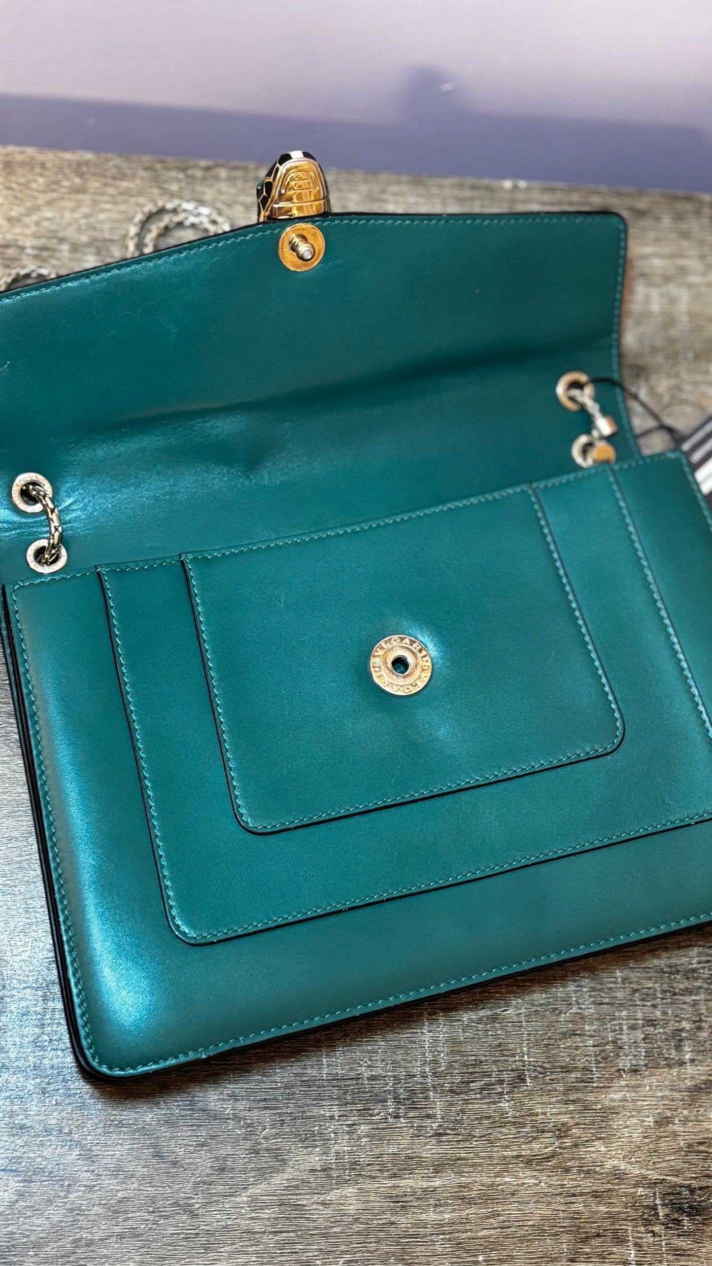 Bvlgari Green Medium Bag