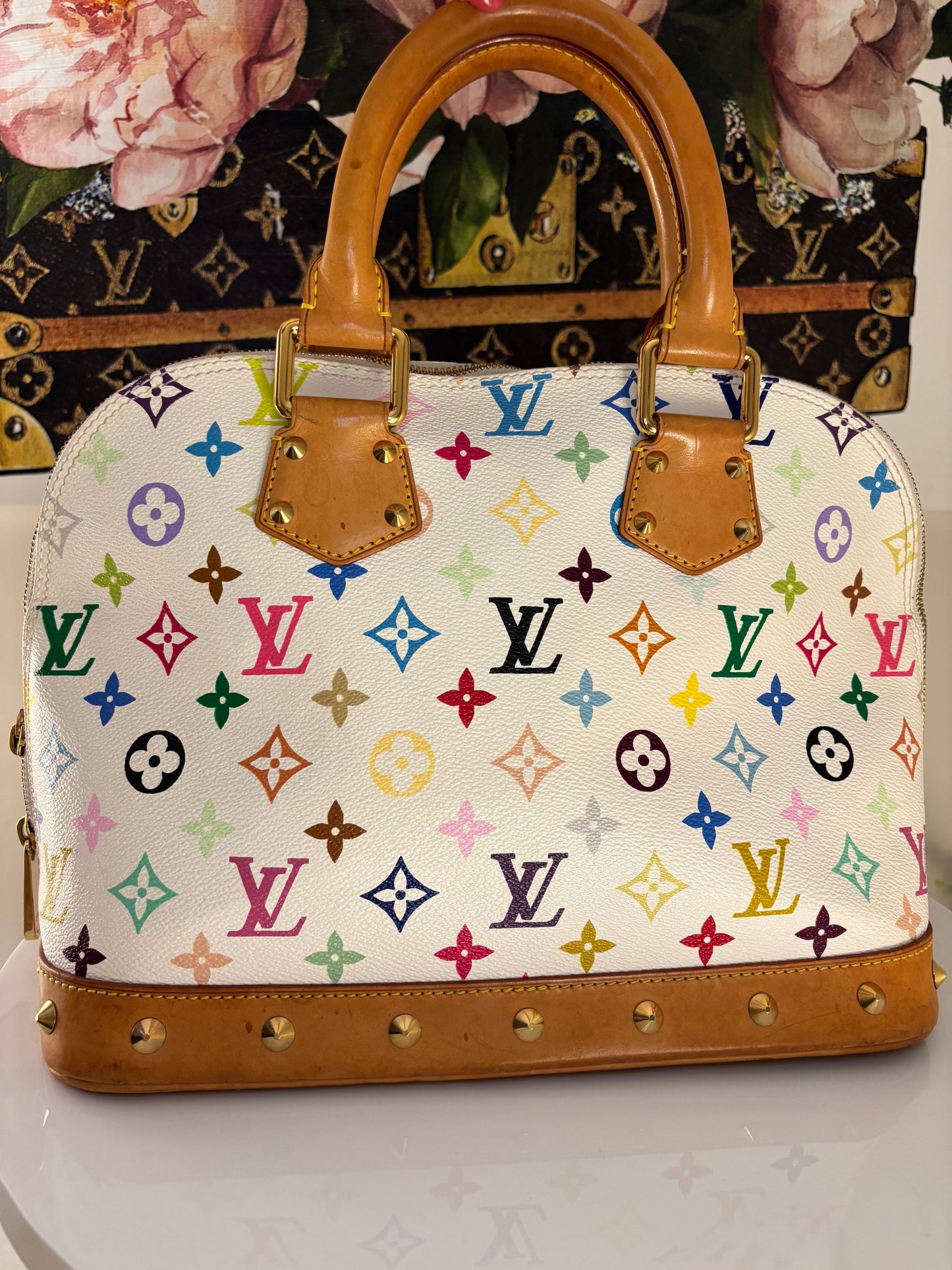 Louis Vuitton Multicolor Murakami Alma