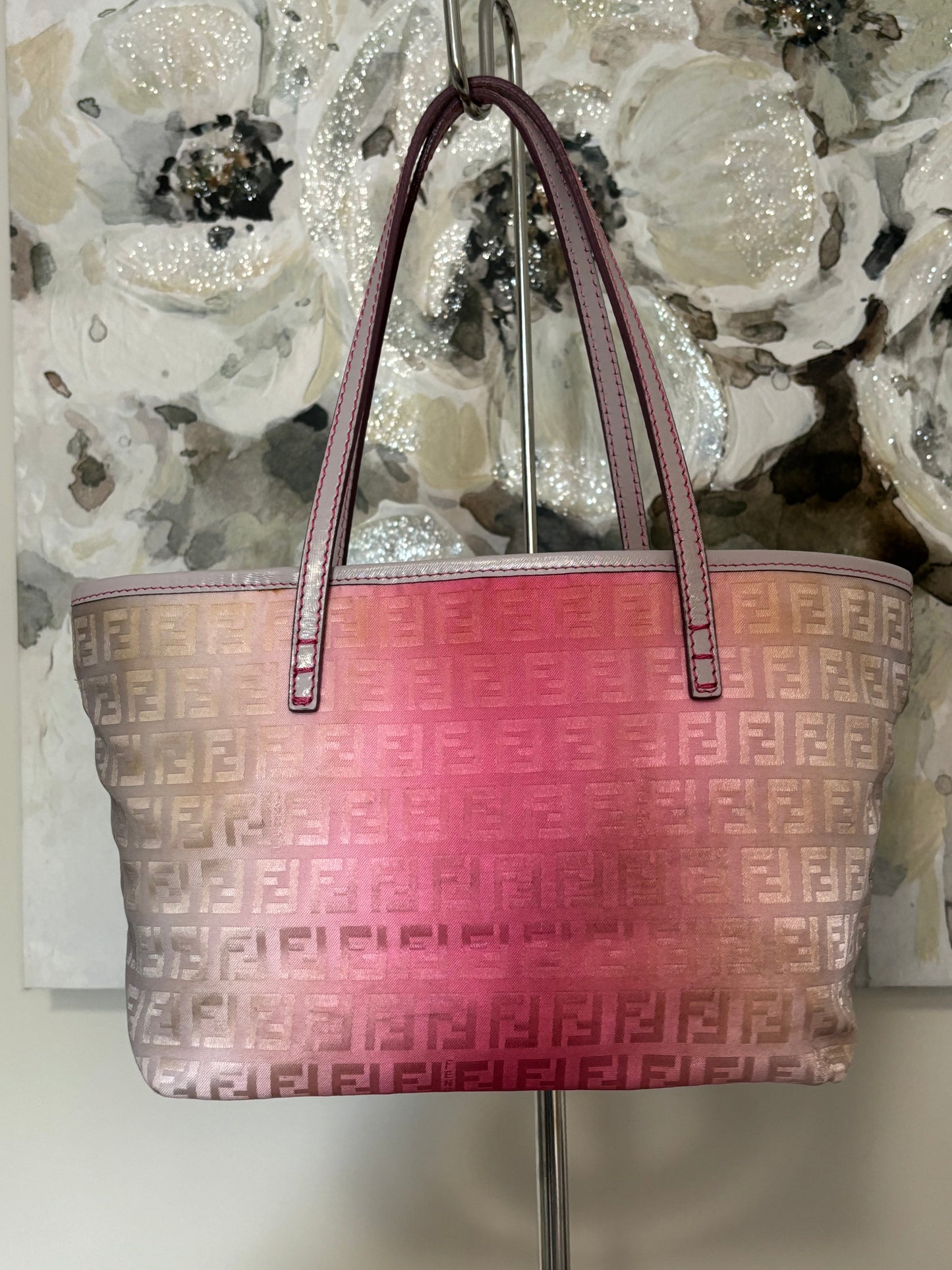 Fendi Pink Ombre Tote