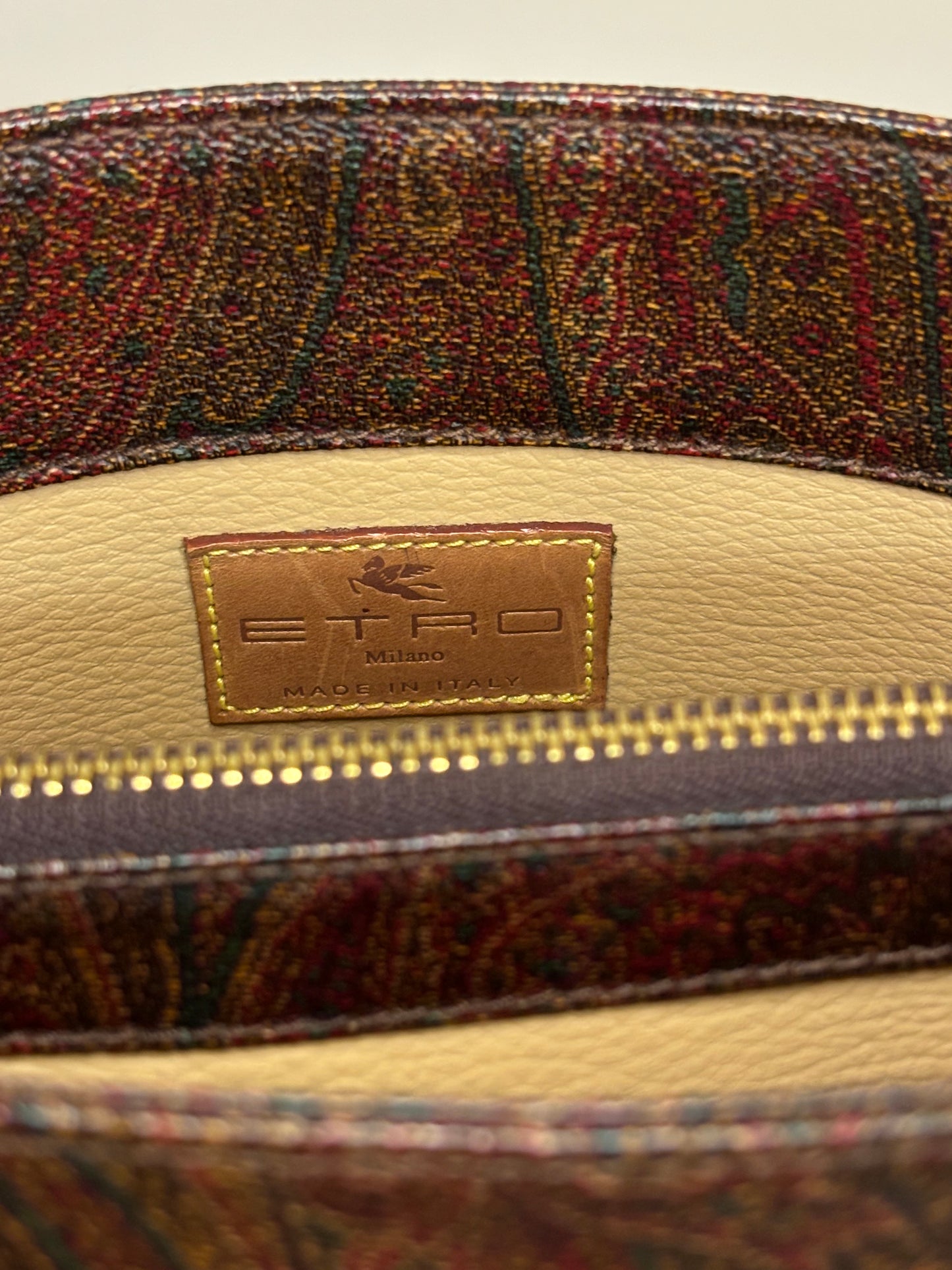 Etro Top Handle Bucket Bag