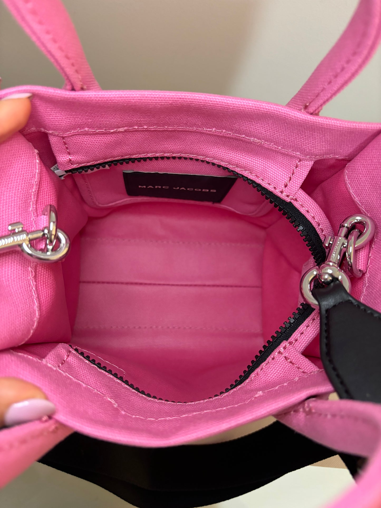 Marc Jacobs Pink Tote Bag & Crossbody