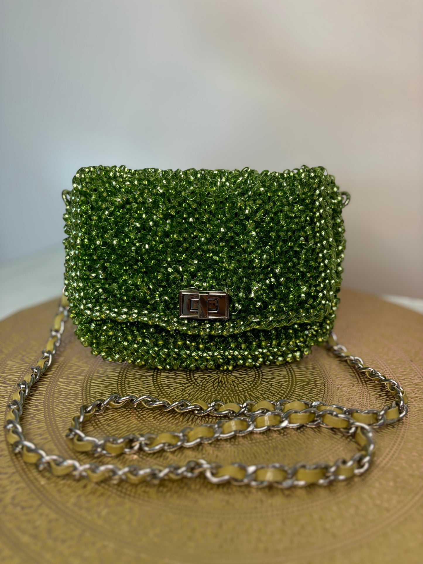 Anteprime Green Crossbody Bag