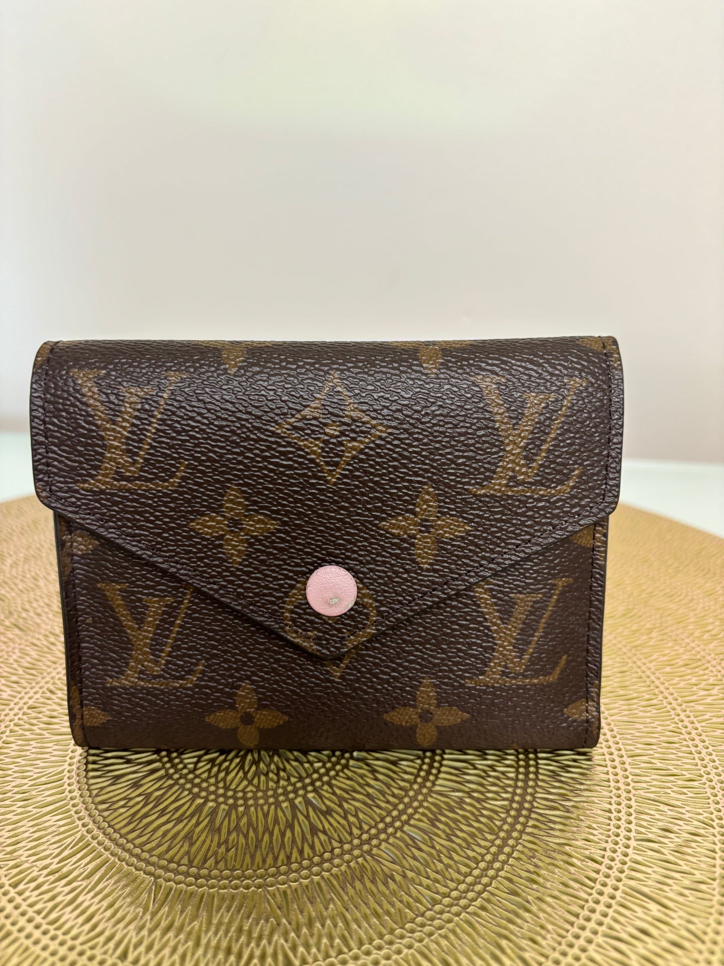 Louis Vuitton Rose Ballerine Victorine Wallet