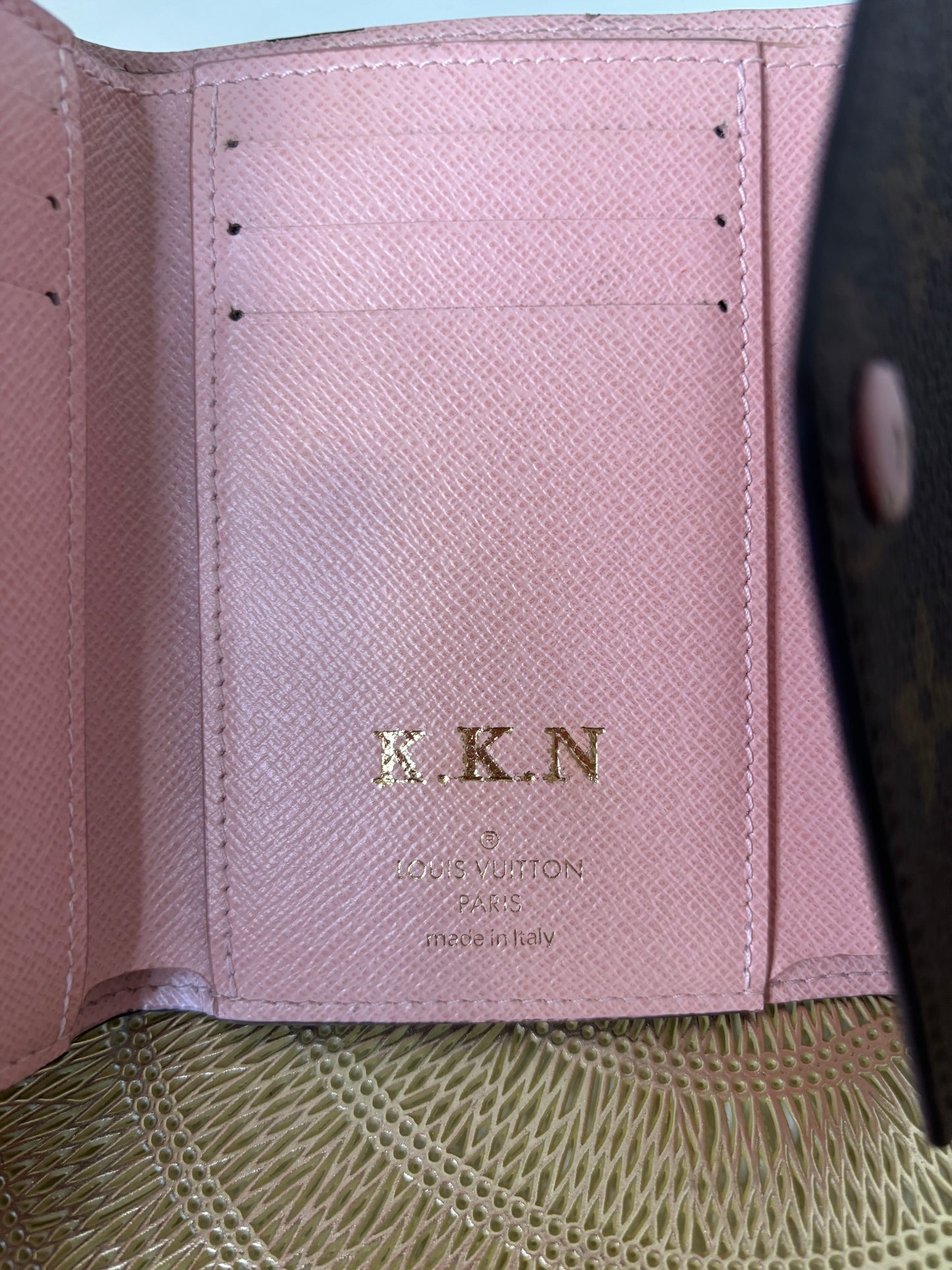 Louis Vuitton Rose Ballerine Victorine Wallet