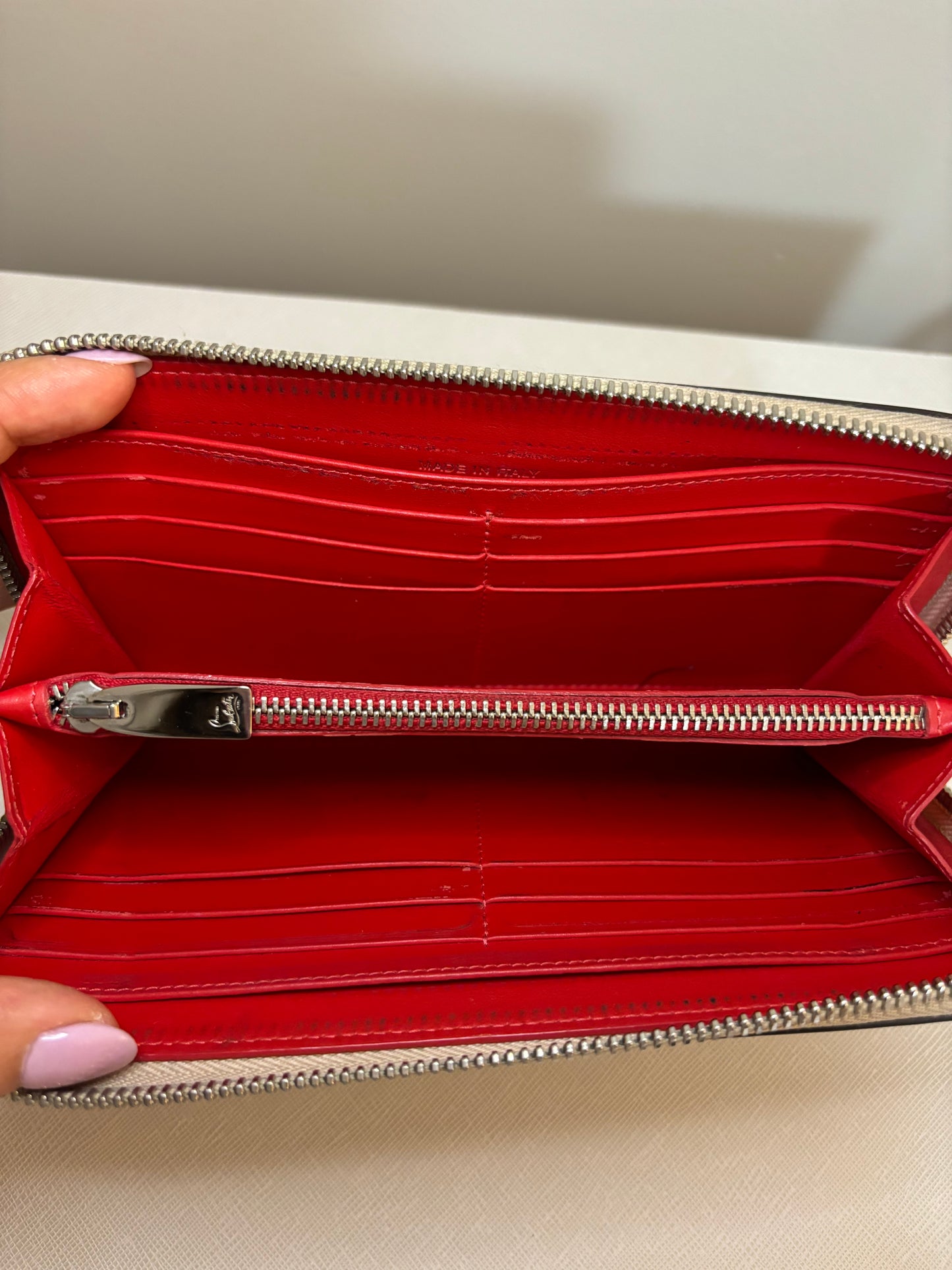 Christian Louboutin Panettone Long Wallet