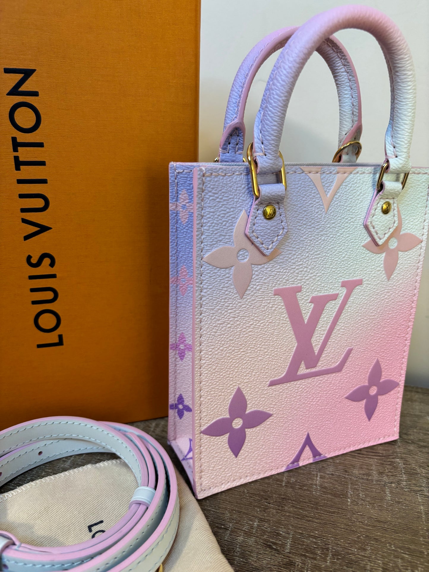 For Kailey-Louis Vuitton Spring in the City Petite Sac Plat