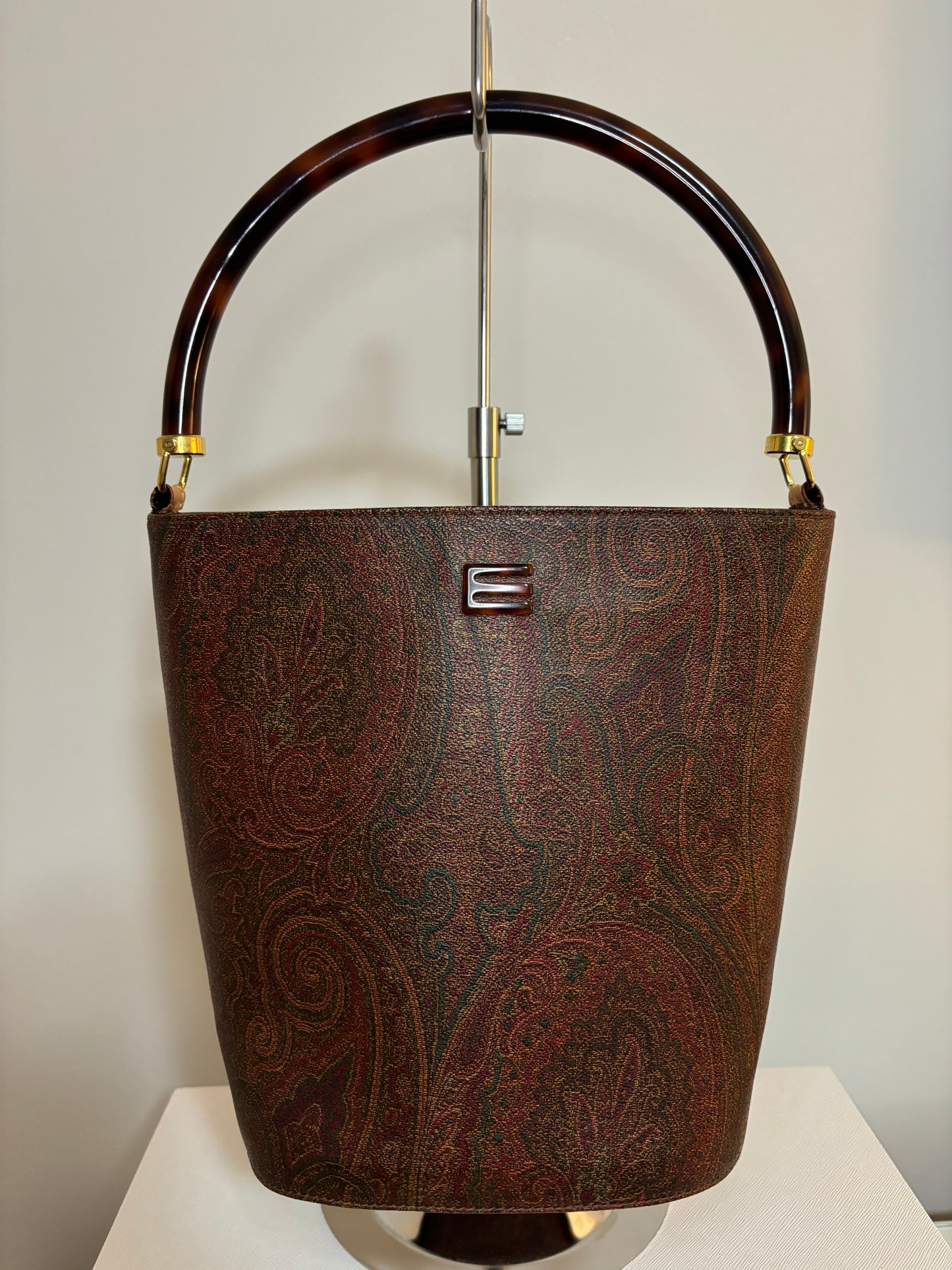 Etro Top Handle Bucket Bag