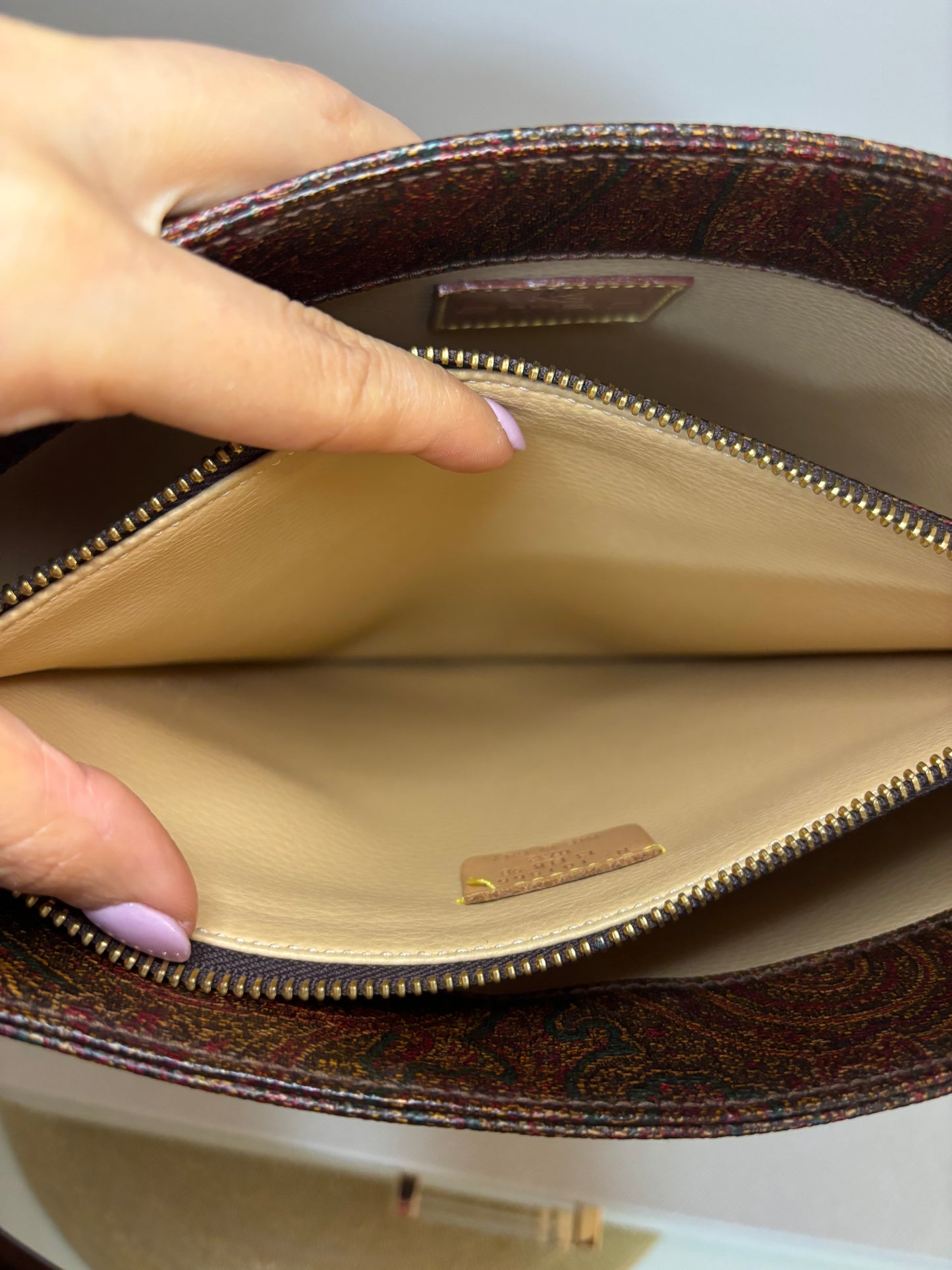 Etro Top Handle Bucket Bag