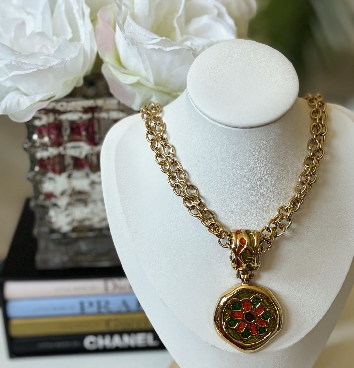 Givenchy Long Statement Necklace
