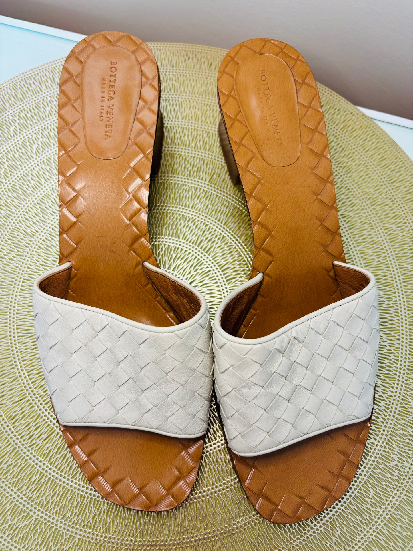 Bottega Veneta Interciato Mules