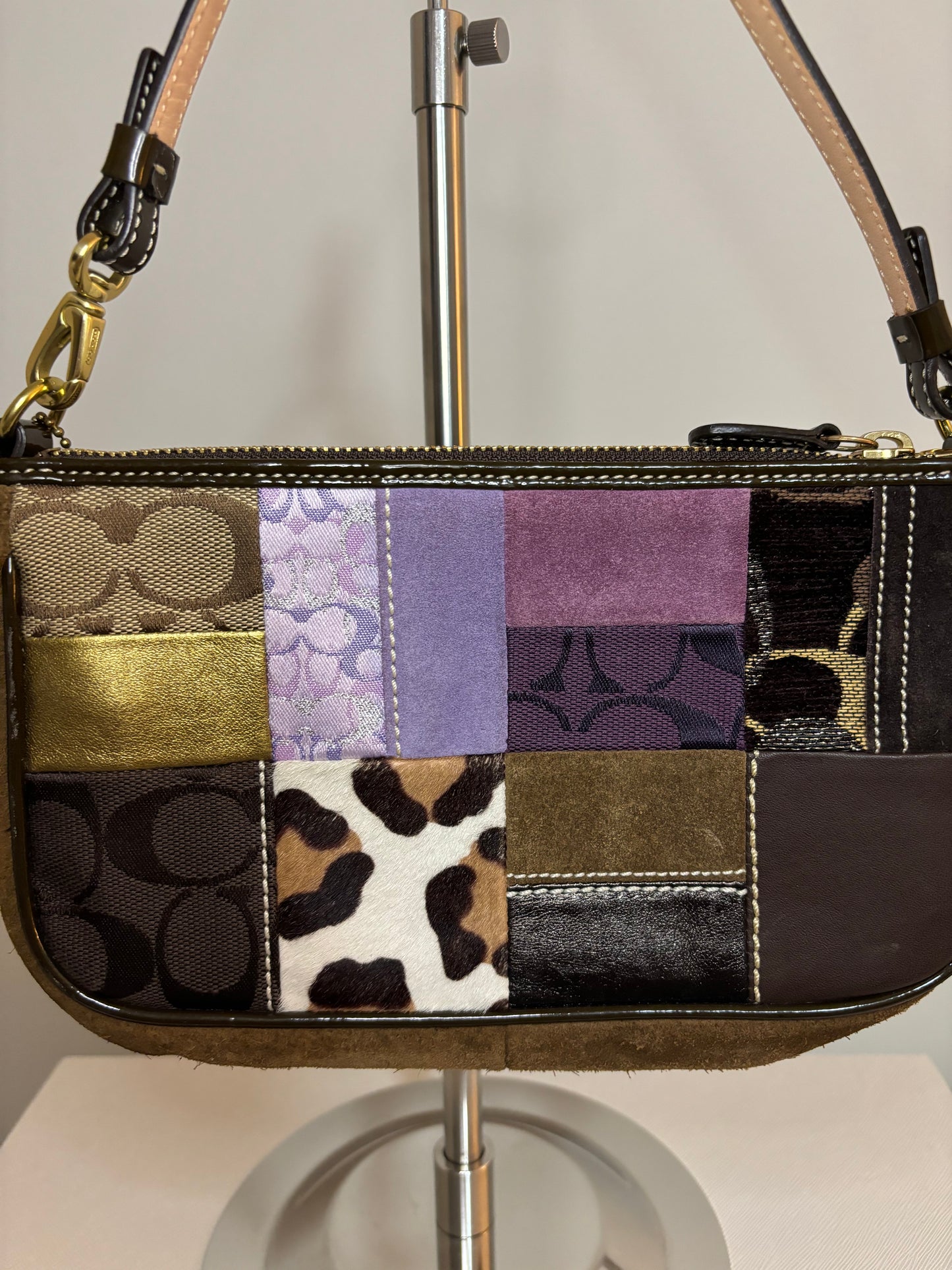 Coach Patchwork Pochette Bag