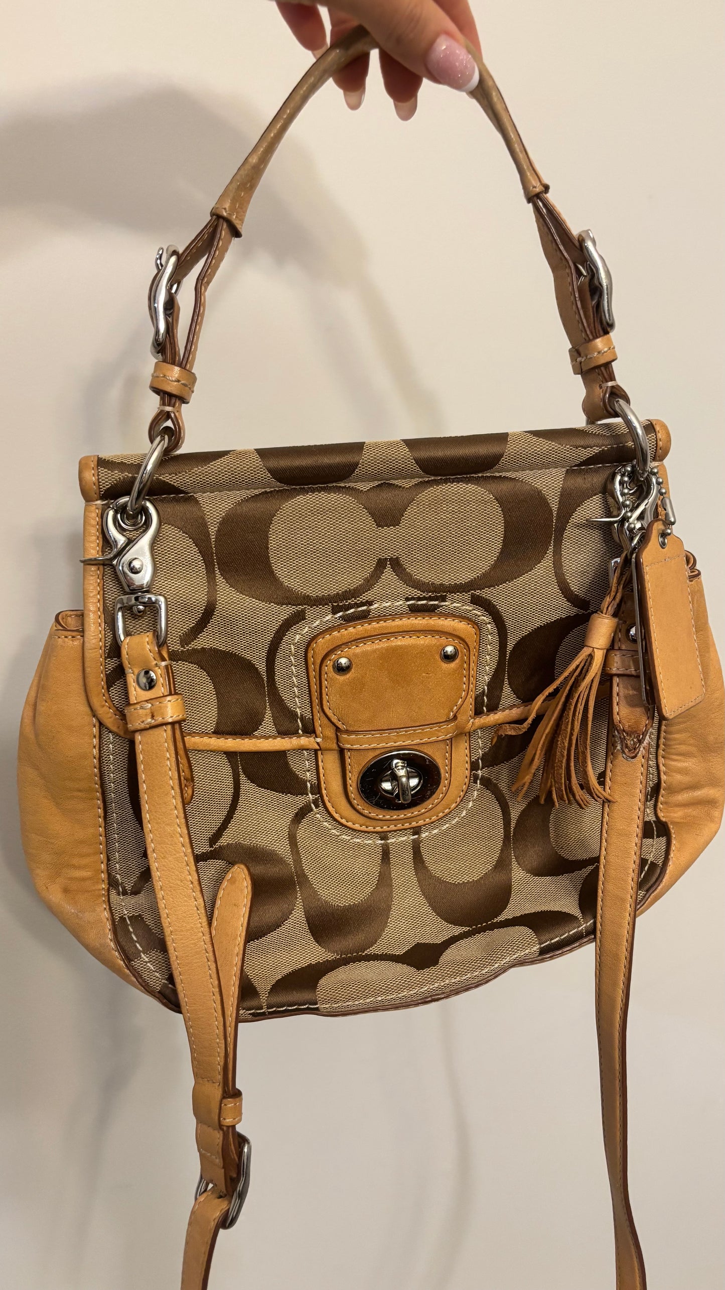 Brown Medium Coach Bag