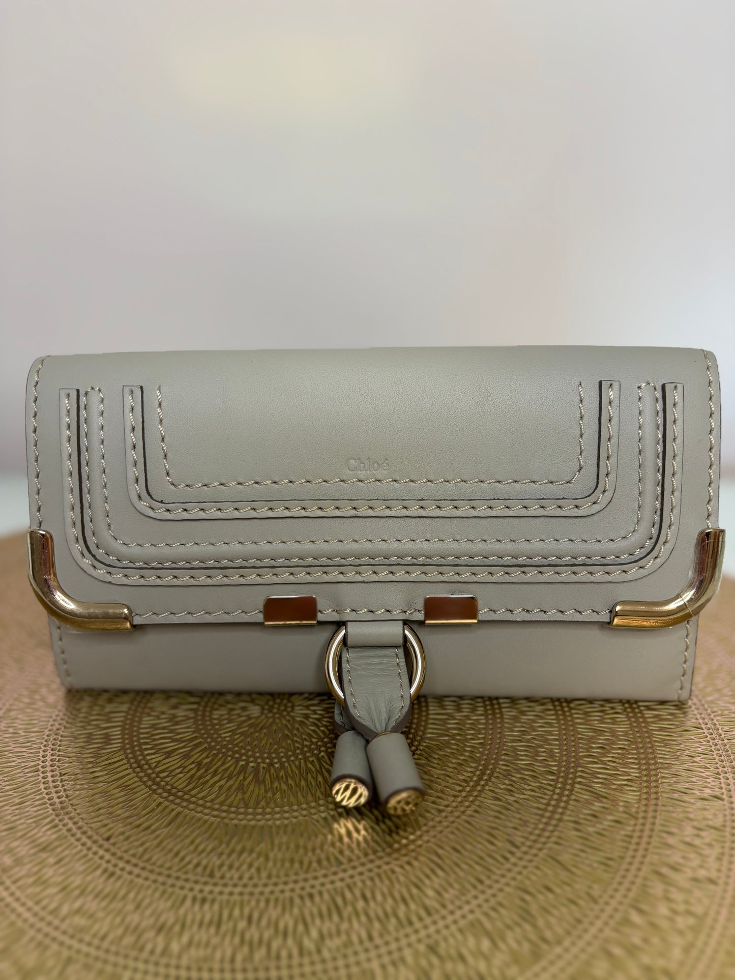 Chloe Calfskin Long Wallet