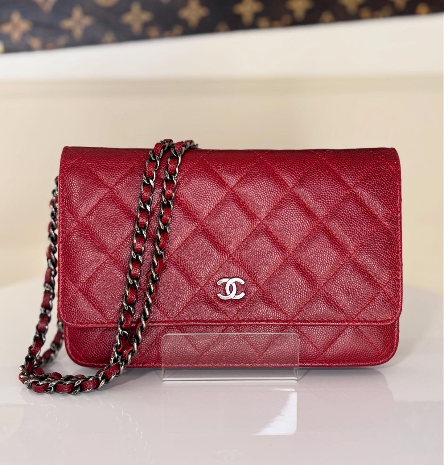 Chanel Classic Wallet of Chain Crossbody
