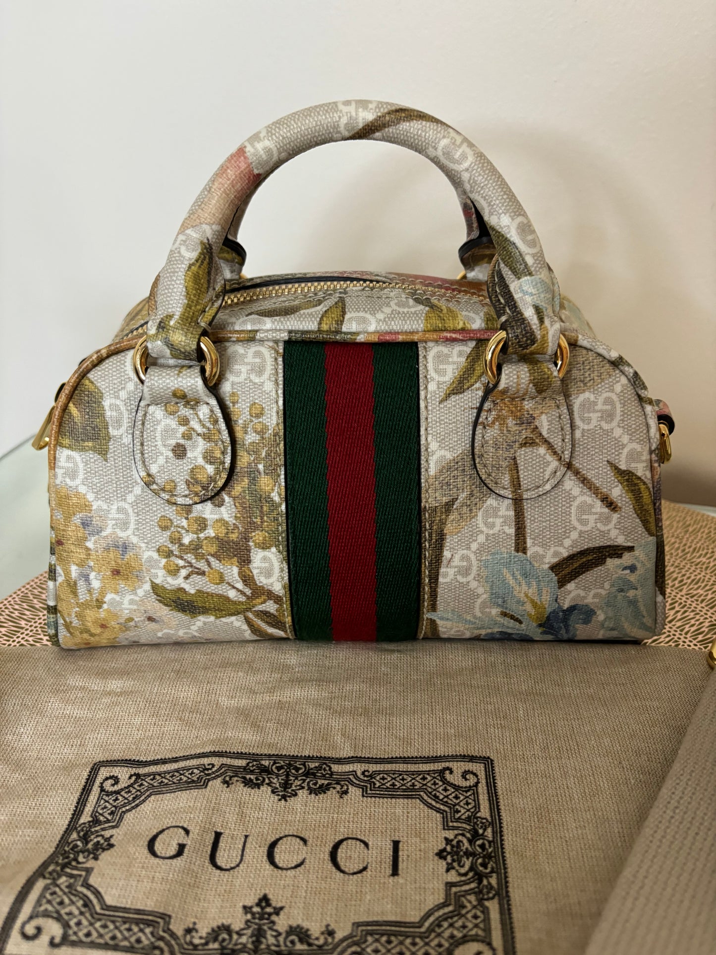 Gucci Ophidia Water Flora Handbag