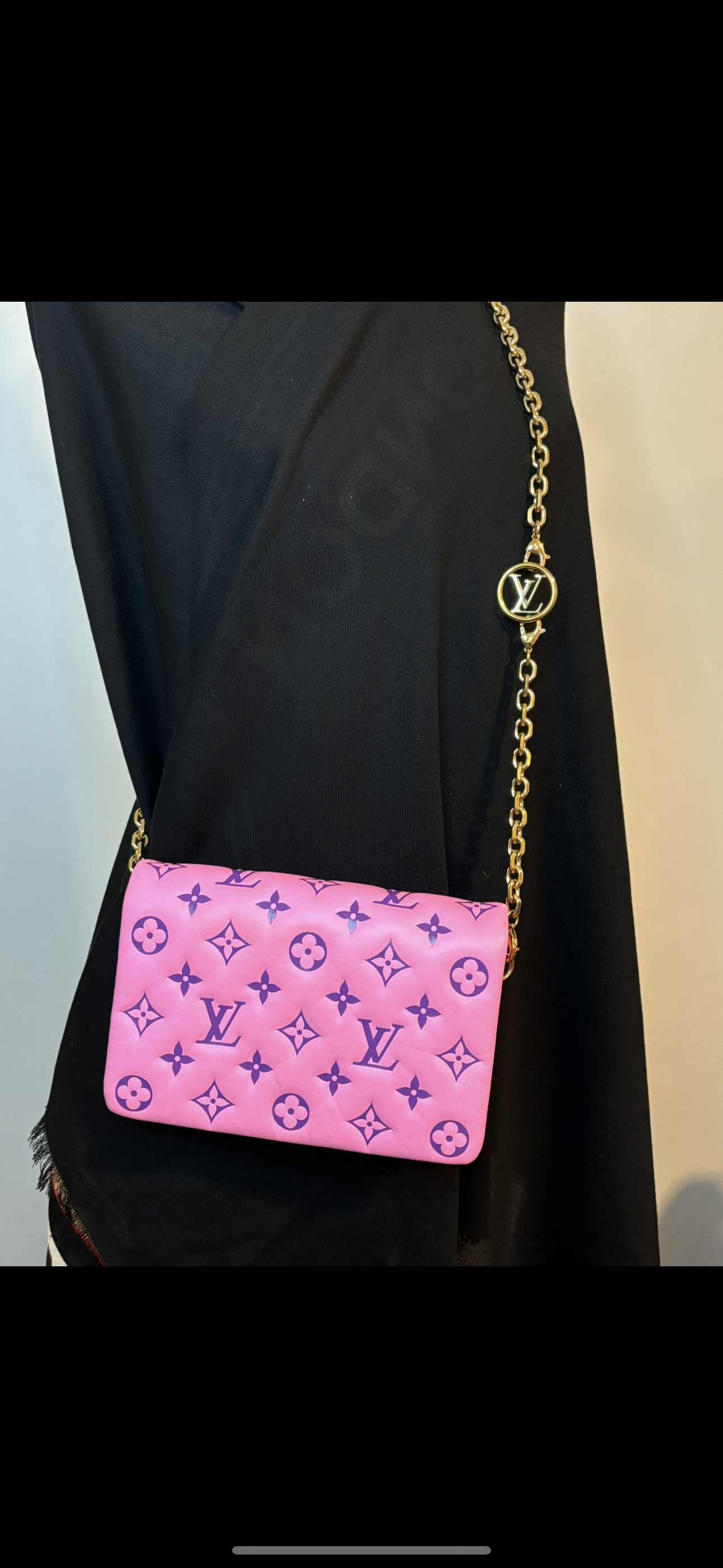 Louis Vuitton Pink & Purple Coussin Crossbody