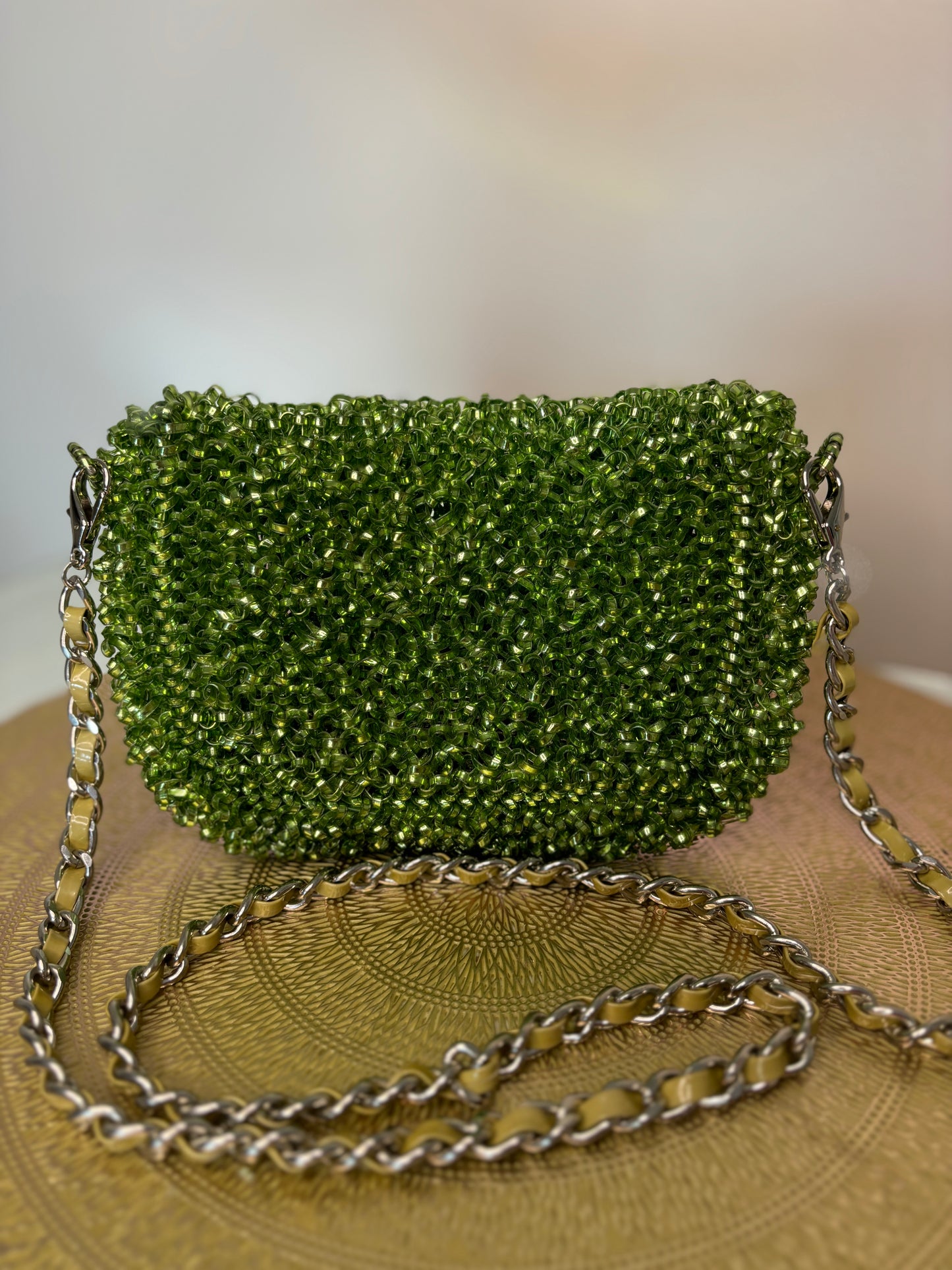 Anteprime Green Crossbody Bag