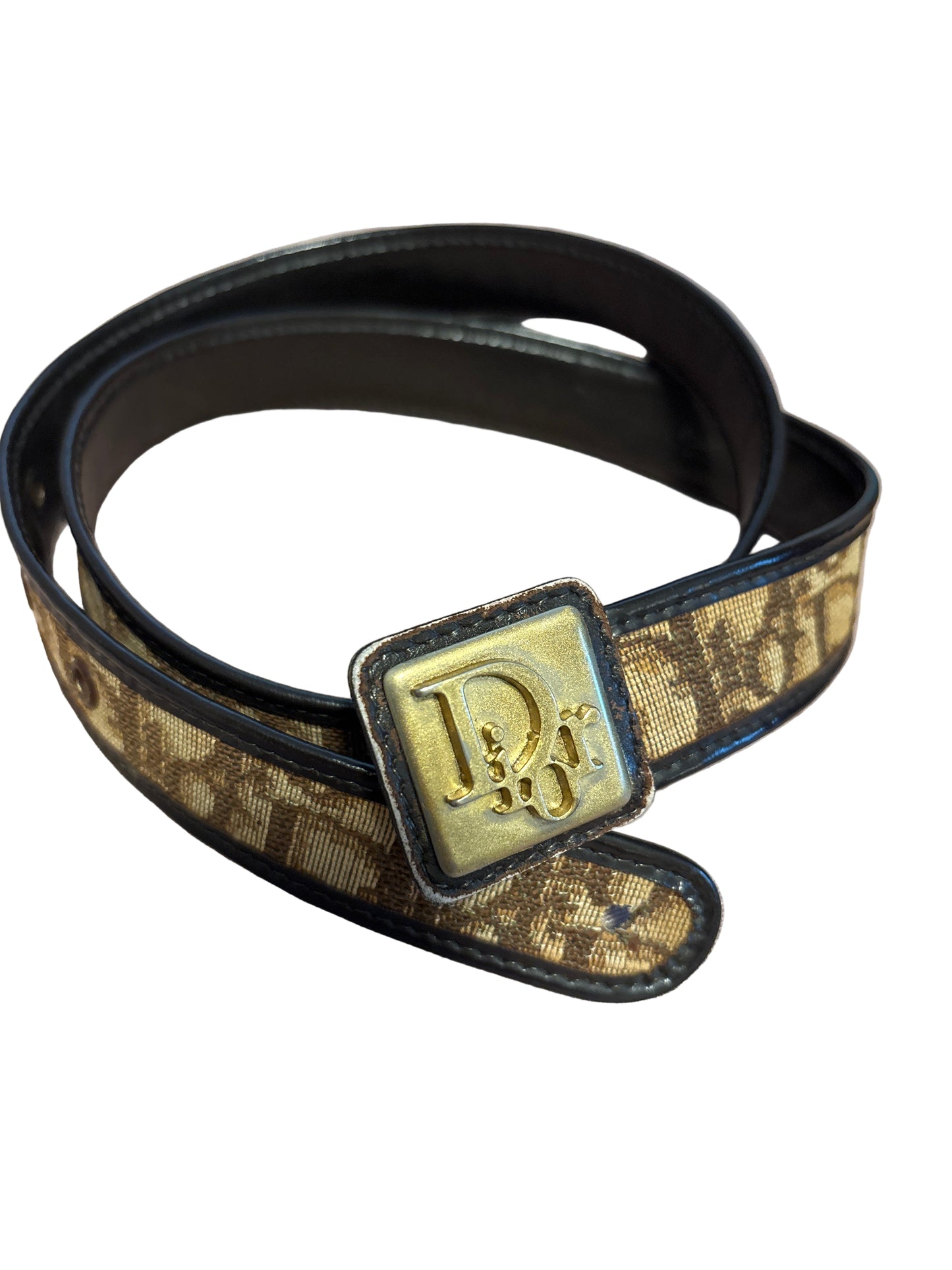 Dior Vintage Brown Belt