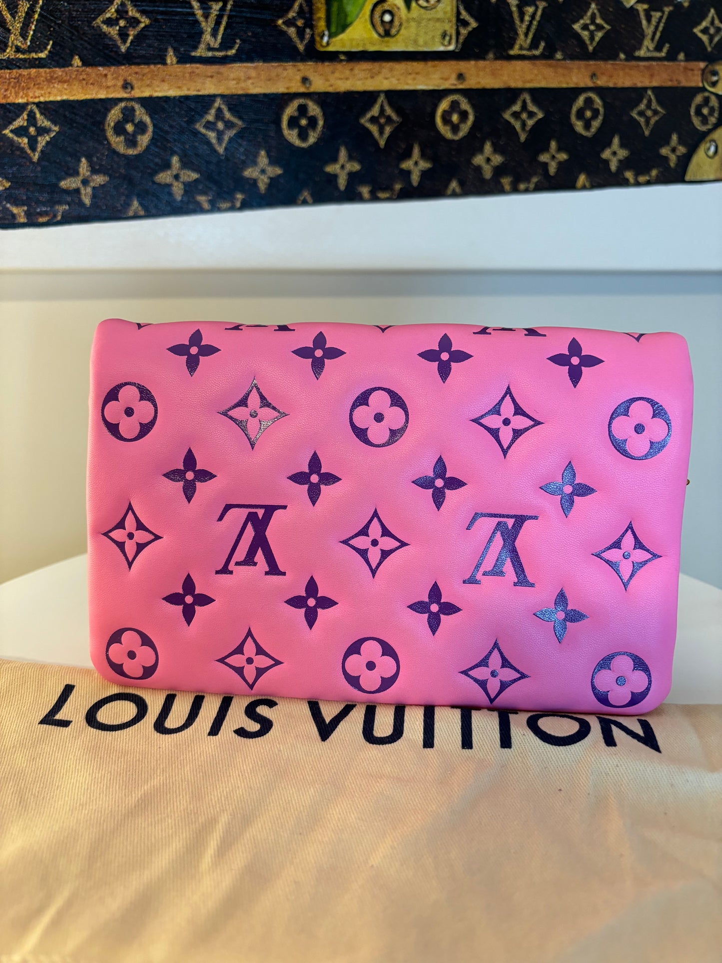 Louis Vuitton Pink & Purple Coussin Crossbody