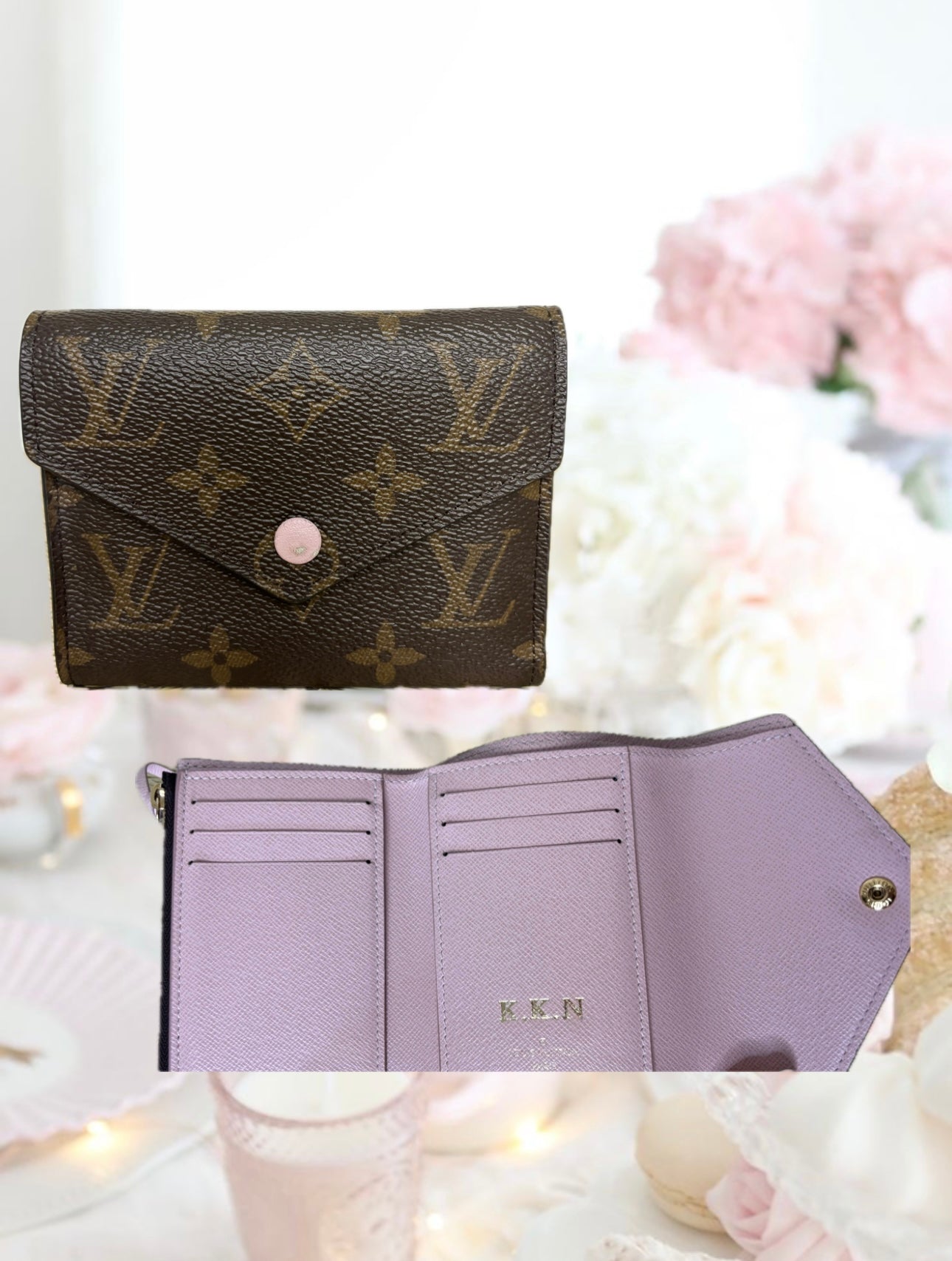 Louis Vuitton Rose Ballerine Victorine Wallet