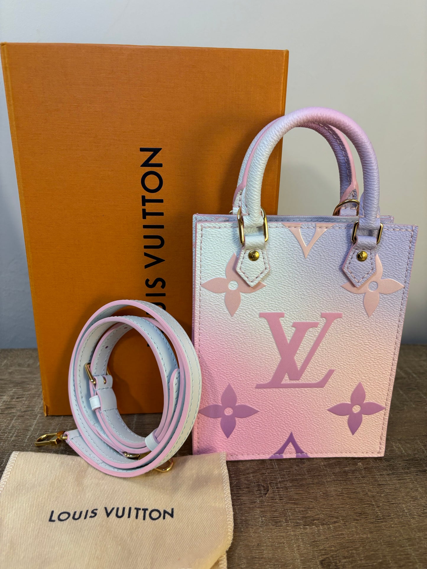 For Kailey-Louis Vuitton Spring in the City Petite Sac Plat
