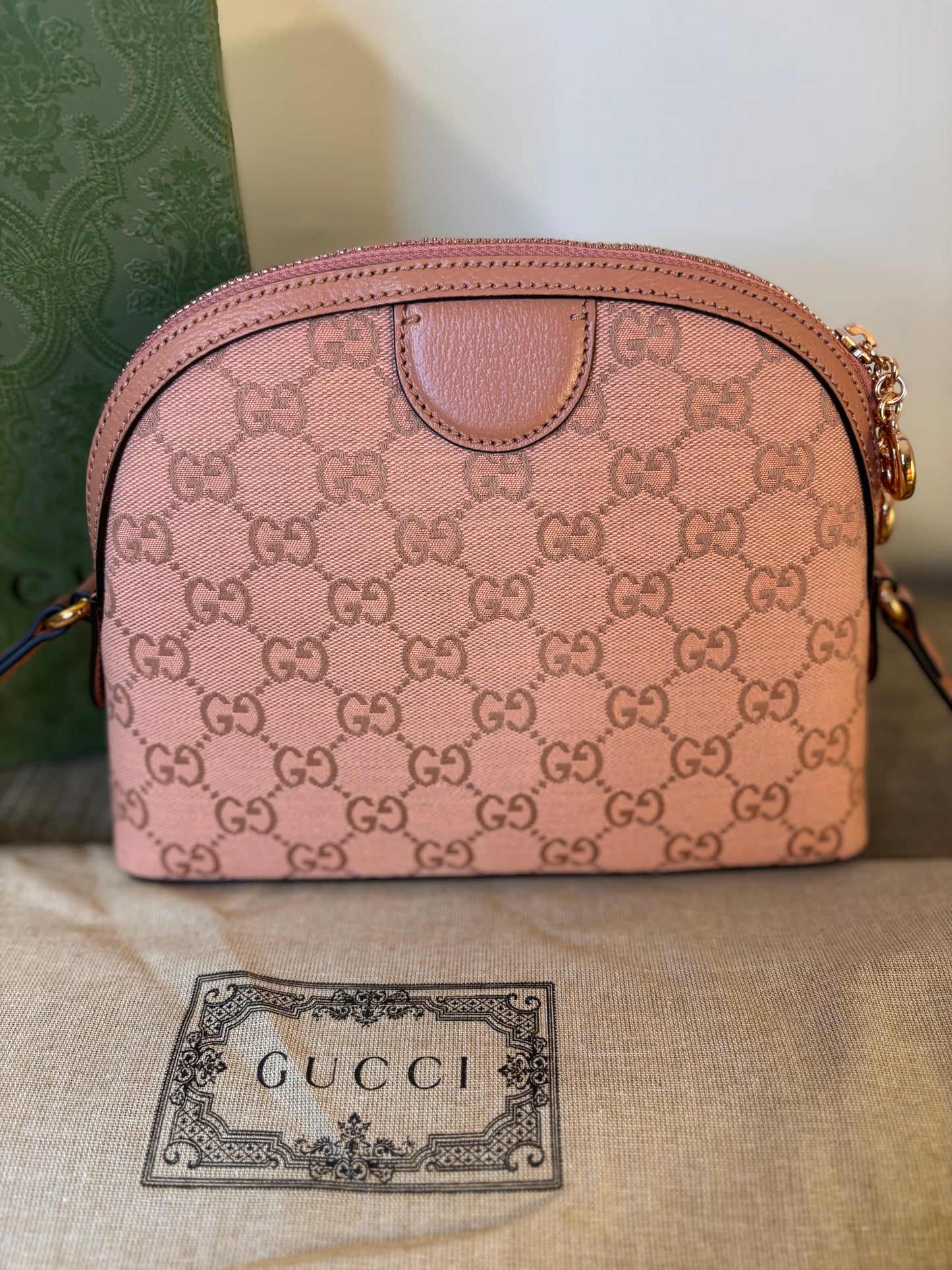 Gucci Ophidia Pink Crossbody Bag