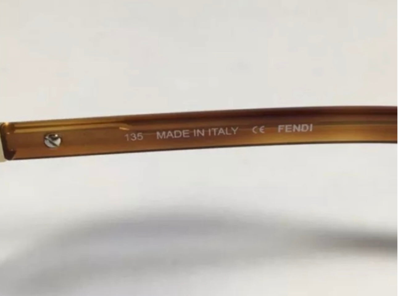 Fendi Oversized Butterfly Sunglasses