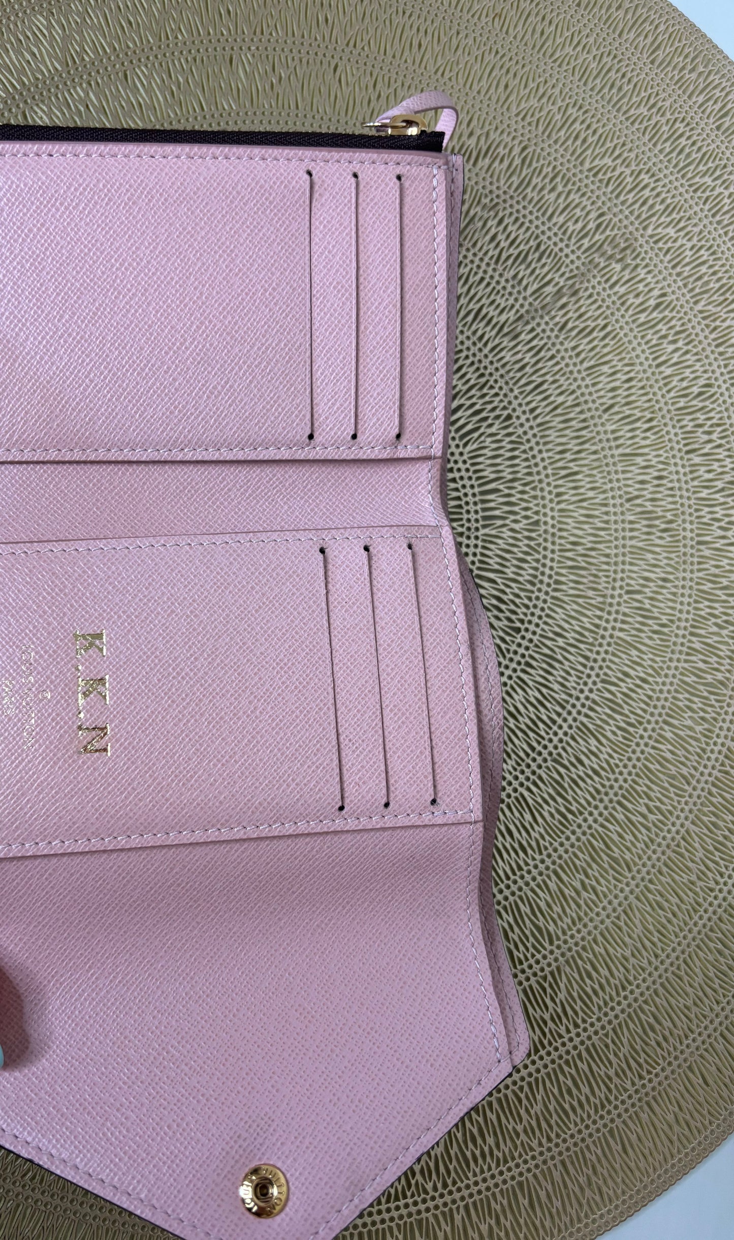 Louis Vuitton Rose Ballerine Victorine Wallet