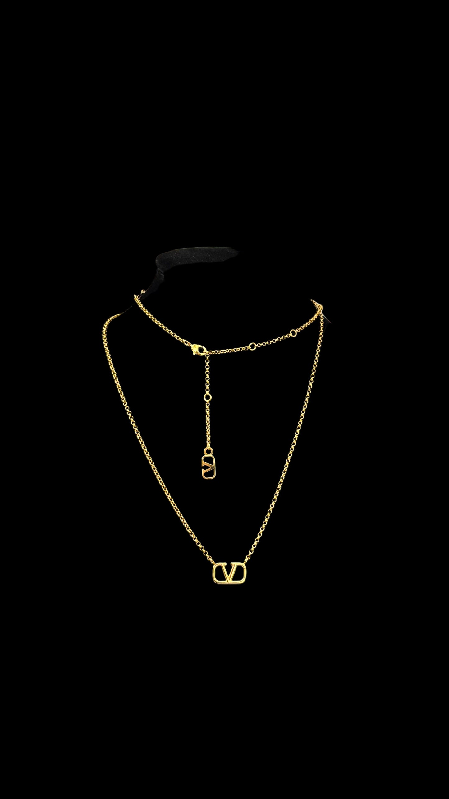 Valentino Essential V Long Necklace