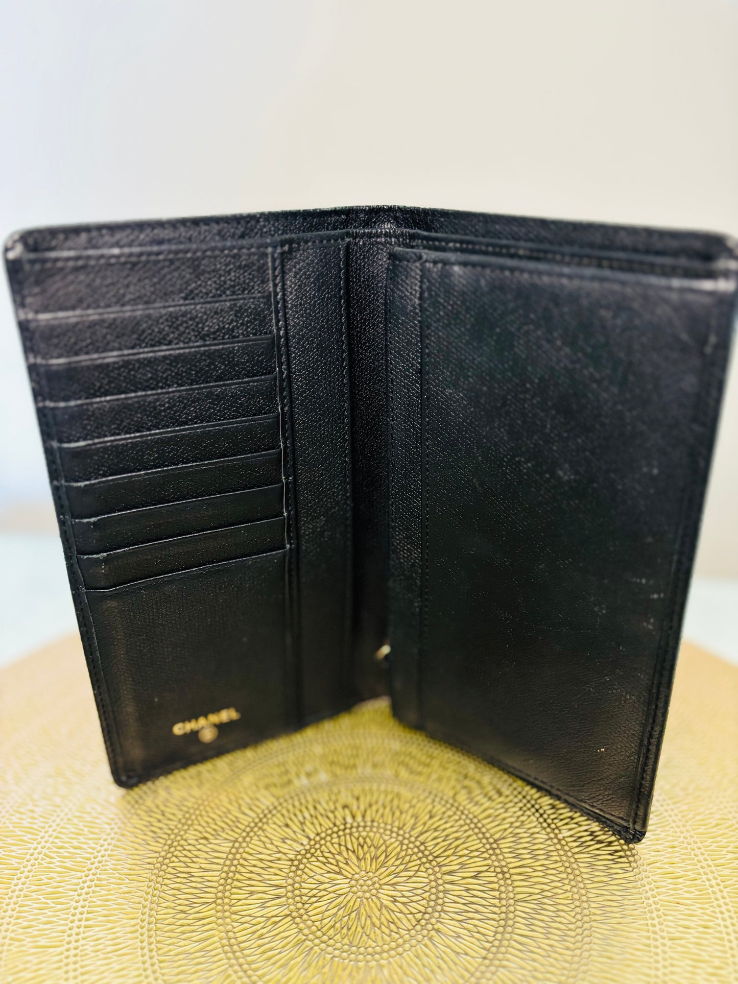 Chanel Black Long Wallet
