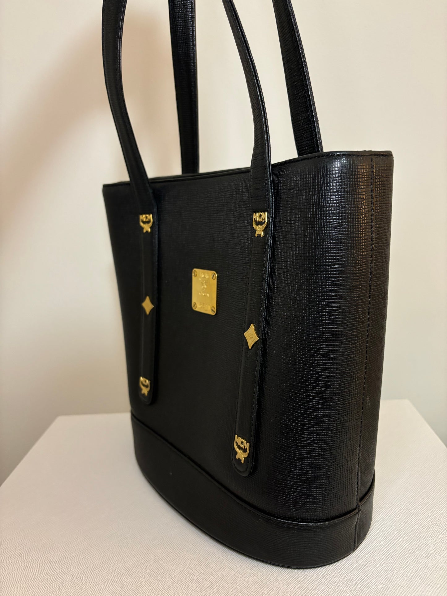 MCM Bucket Shoulder & Wristlet Bundle