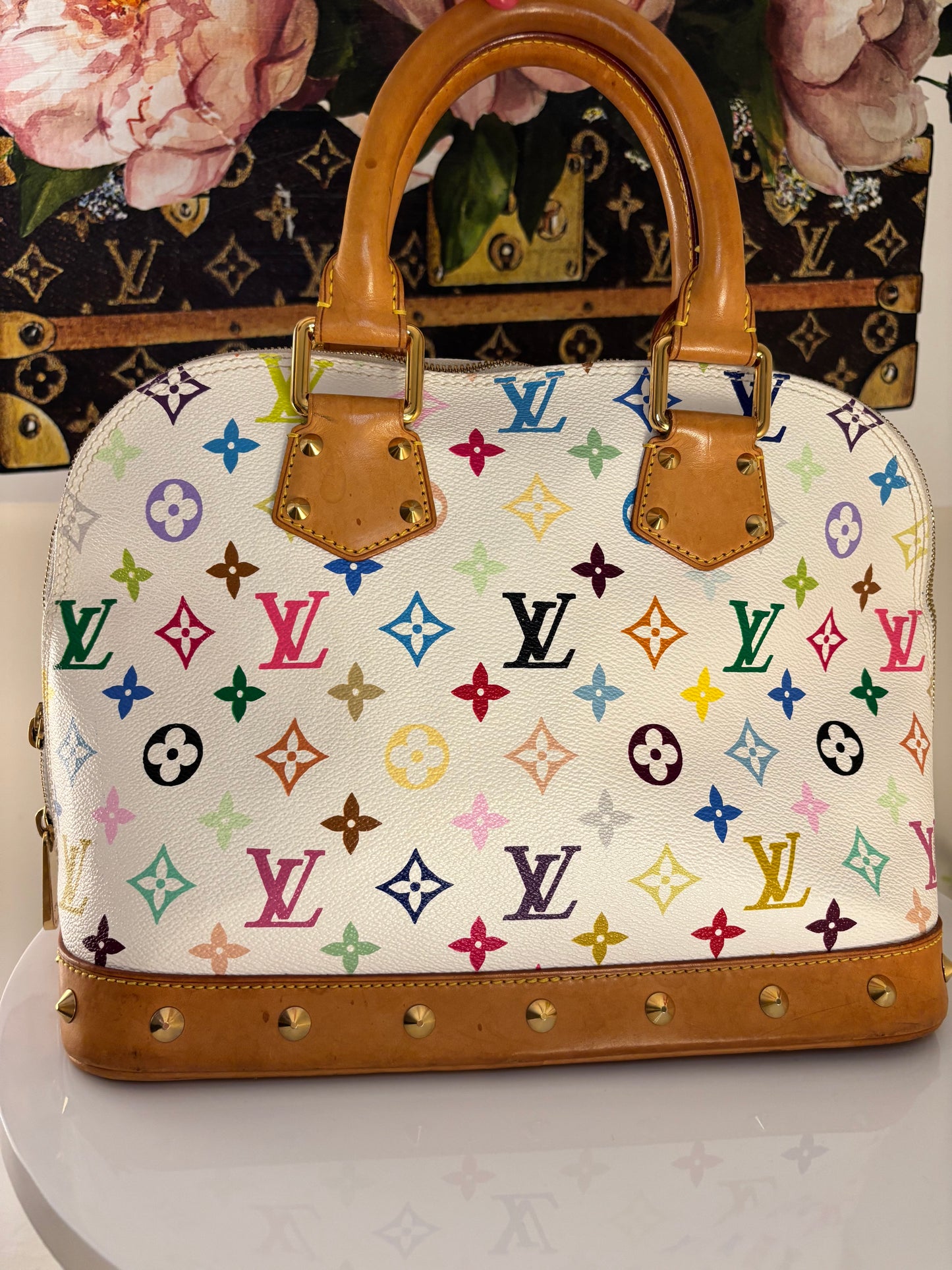 Louis Vuitton Multicolor Murakami Alma